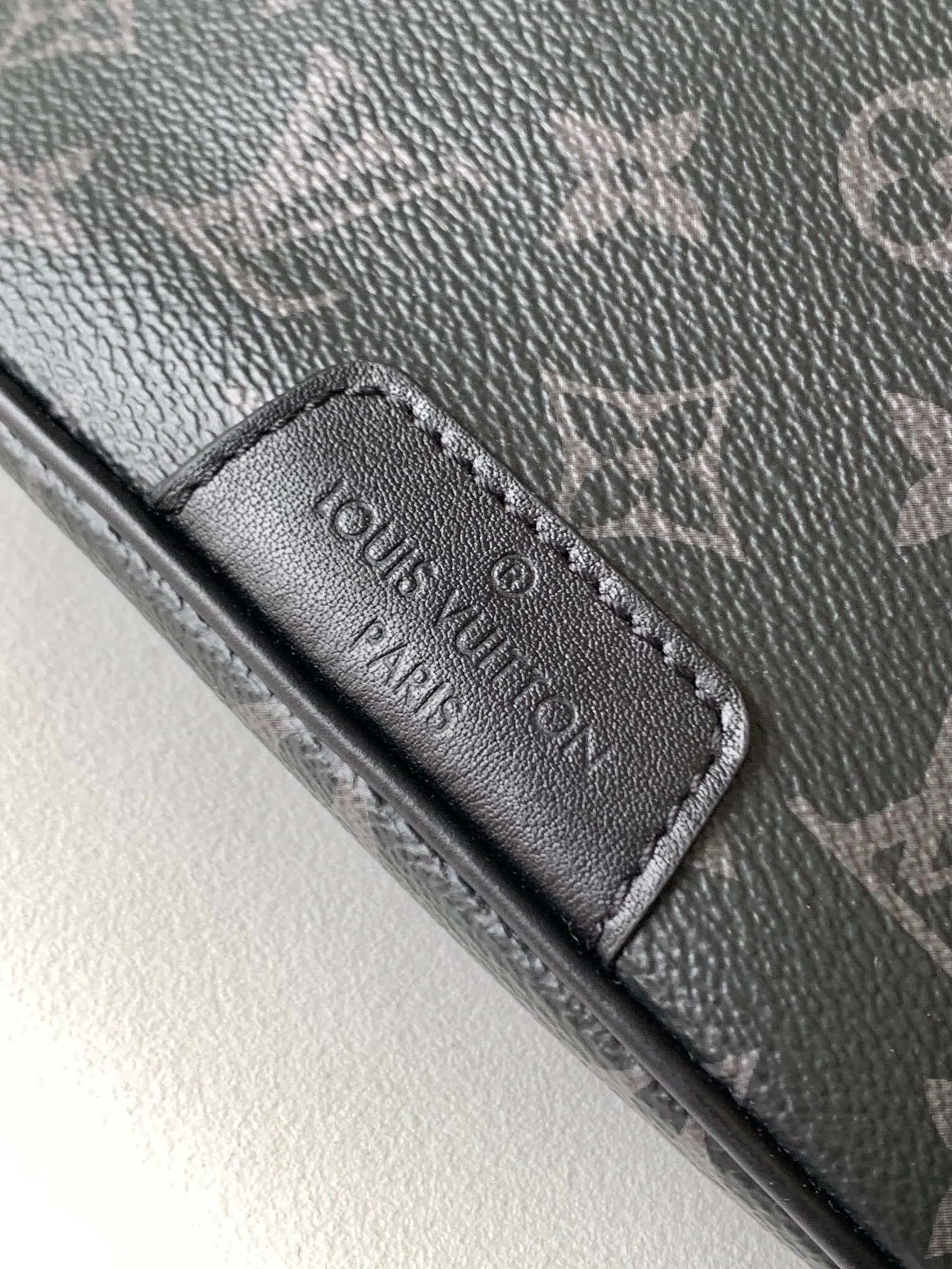 Black Gray Belt Bag Casual Canvas