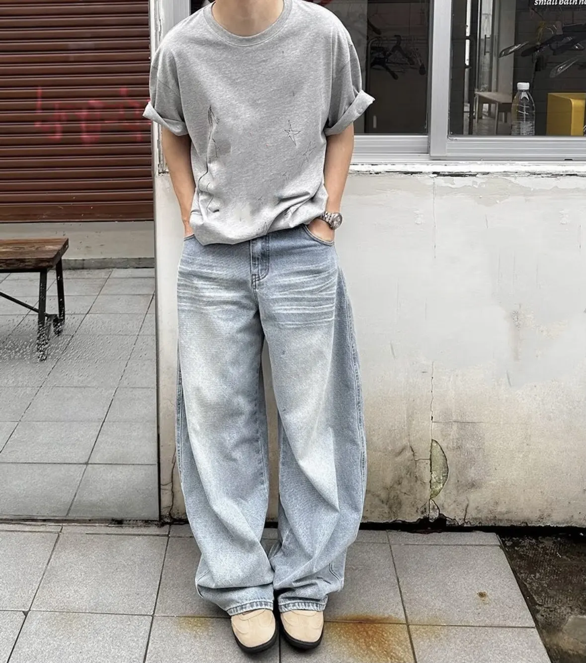 Balenciaga 藍色 牛仔 休閒裤 褲子