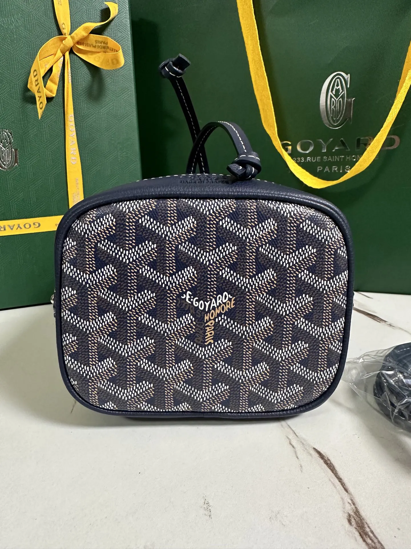 Bucket Bag Casual Leather