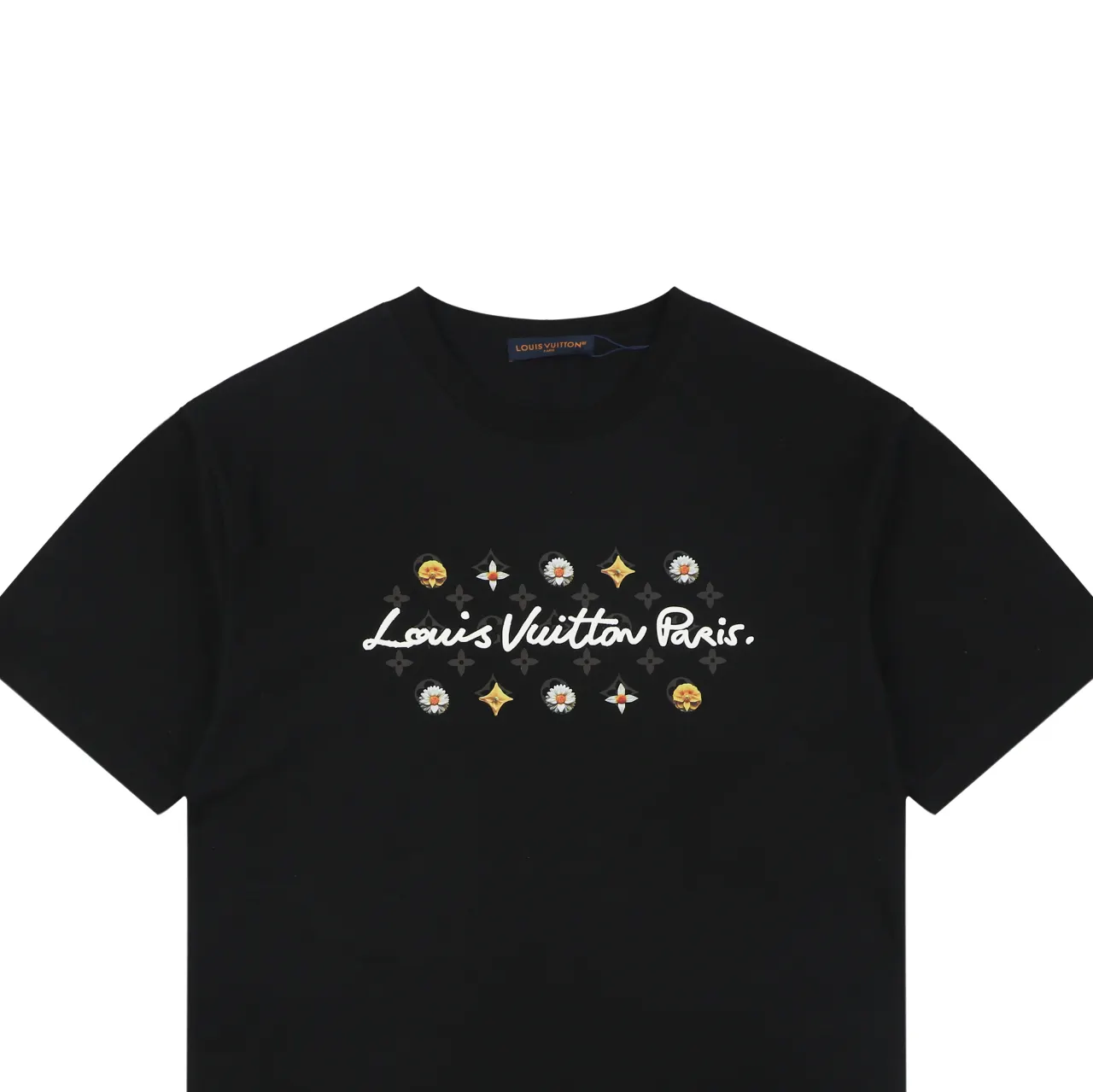 LV 黑色字母短袖T恤 休闲款｜ORBUYBAG 岚奢包高端时尚精品