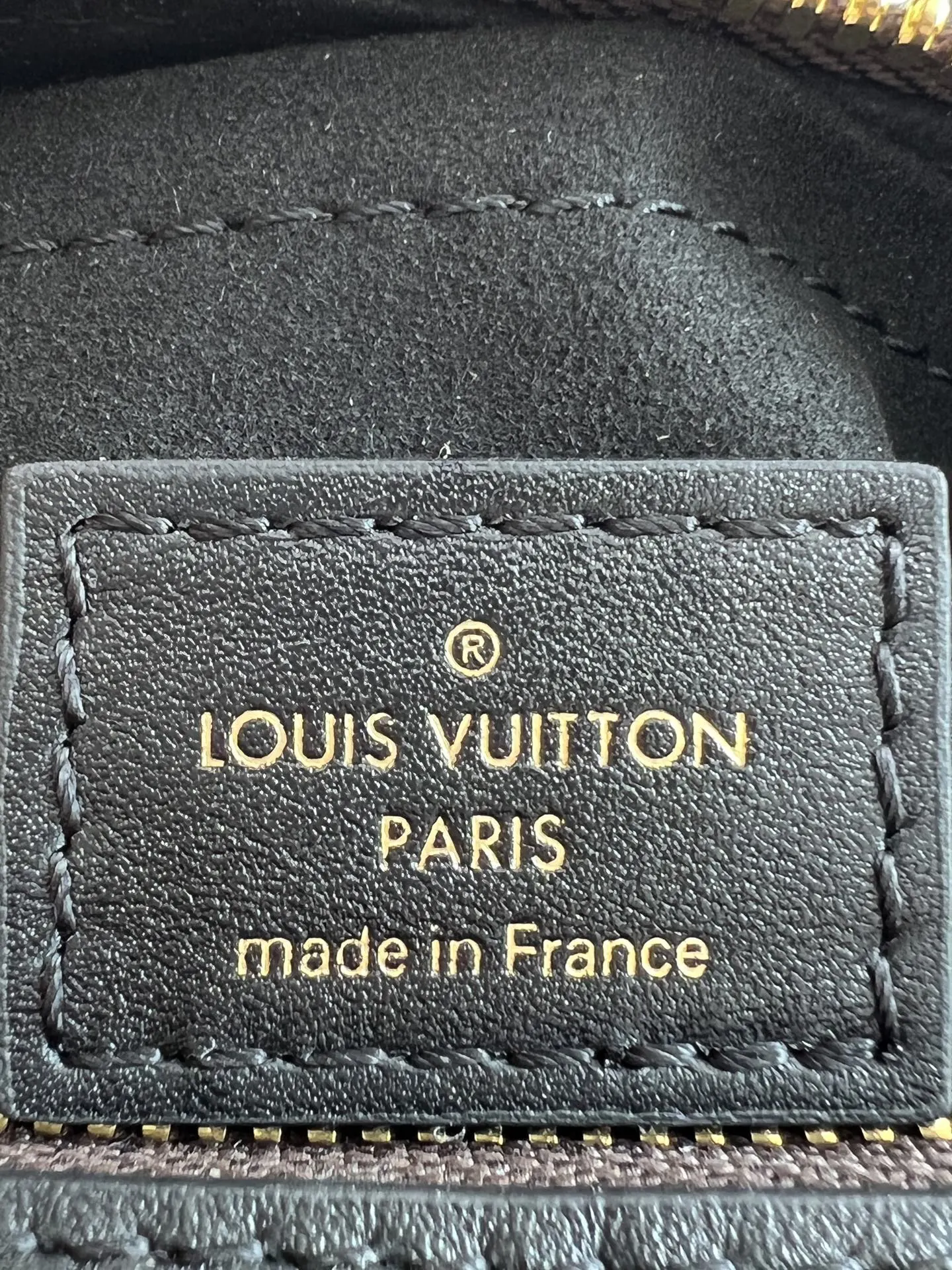 LV M13146 金色 老花 手提包 精选款