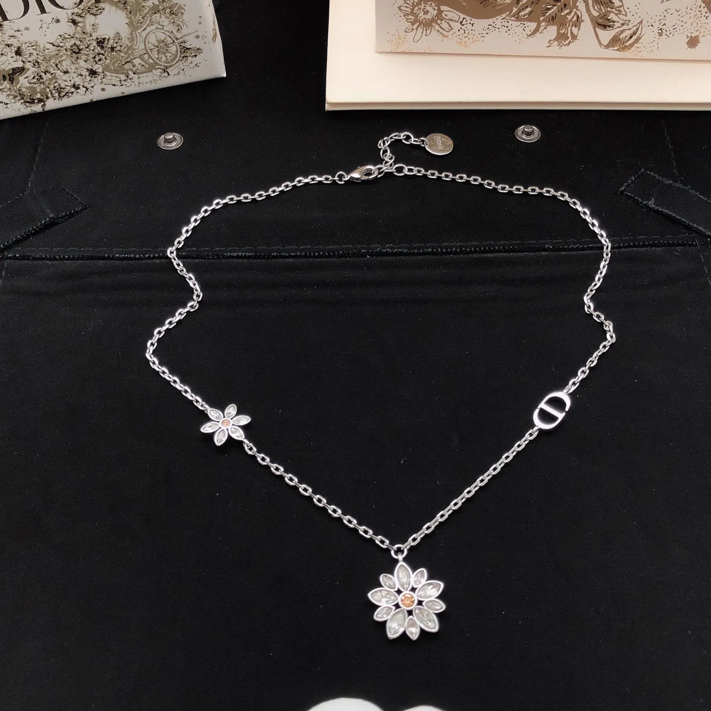Dior 项链 精致锁骨链