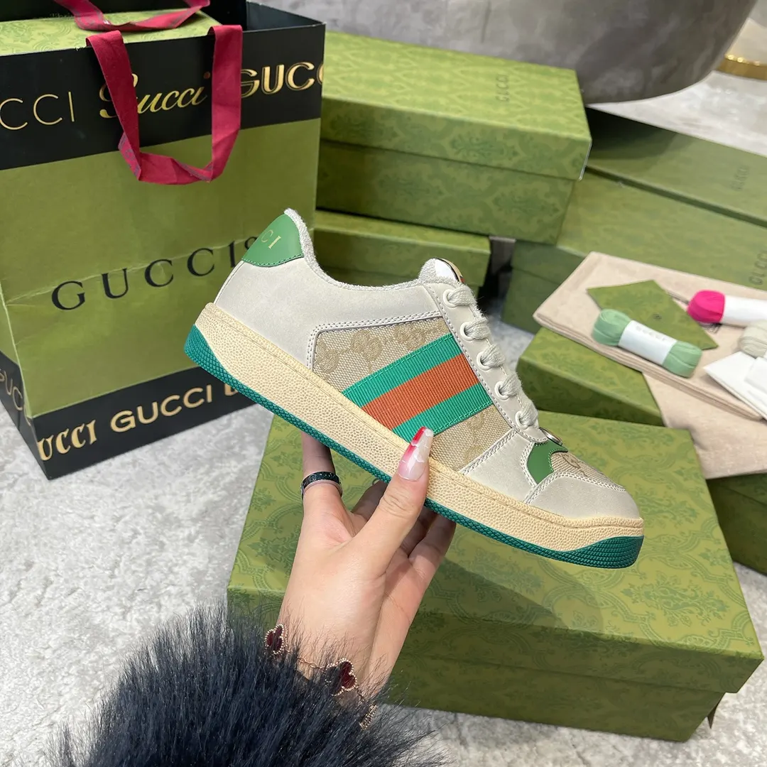 Gucci Logo休闲运动鞋 百搭款