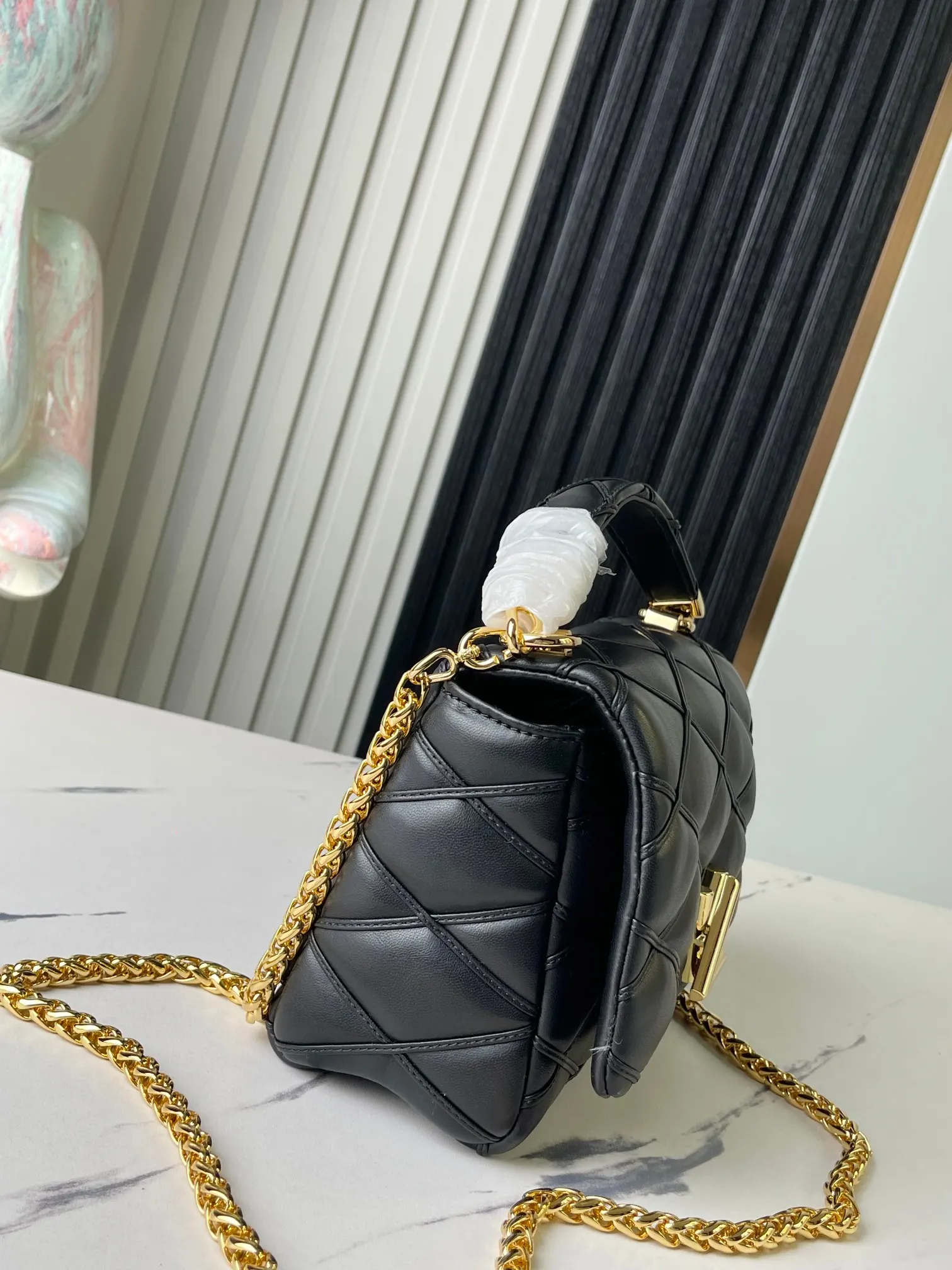 Louis Vuitton Black Suitcase Travel Lightweight