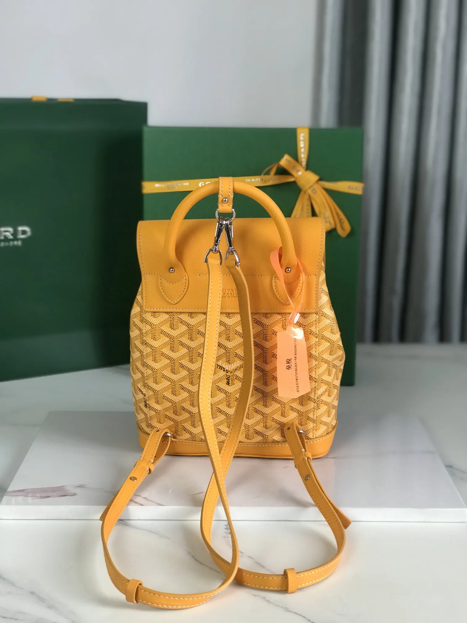 Goyard 皮革 Aln迷你 雙肩包 升级 送 礼品盒 说 实用雙肩款