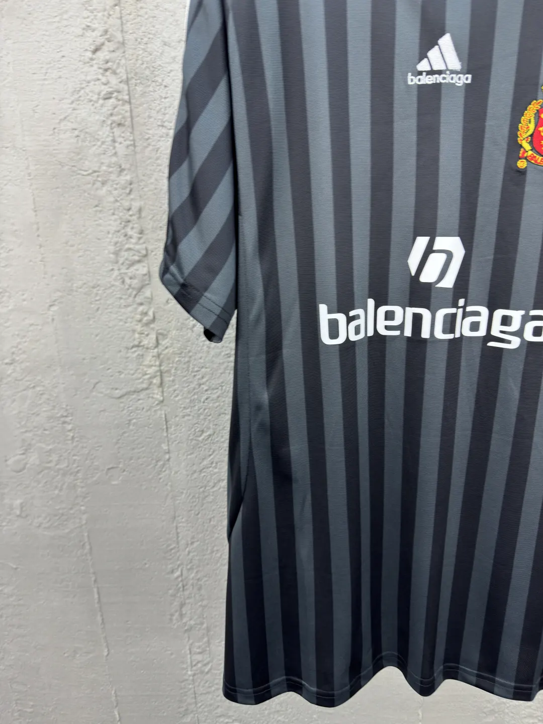 Balenciaga Black Nylon T-Shirt