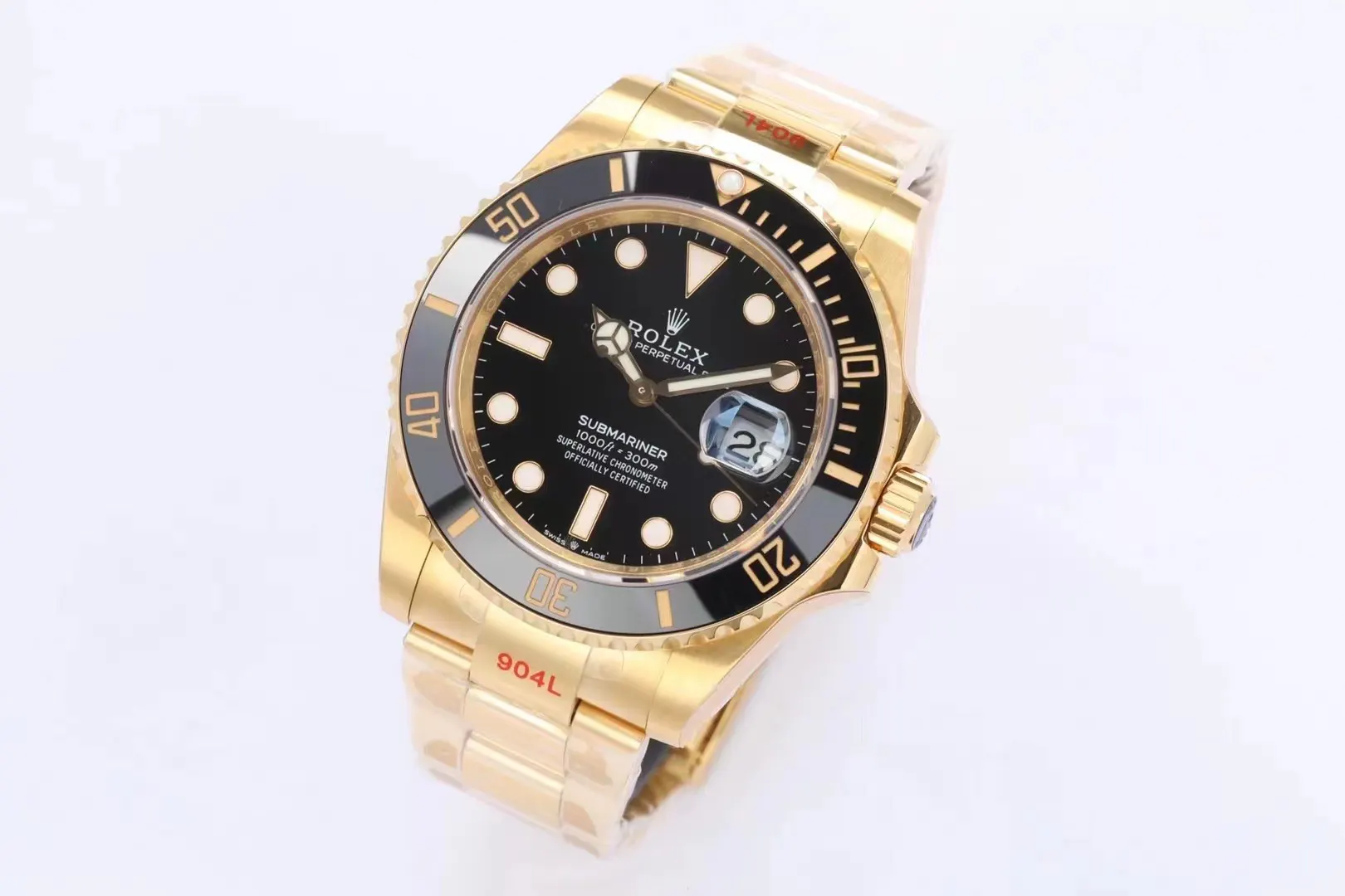 Rolex 藍色 金色 ⃣ 与 一致厚度 表径 手錶 經典腕表款