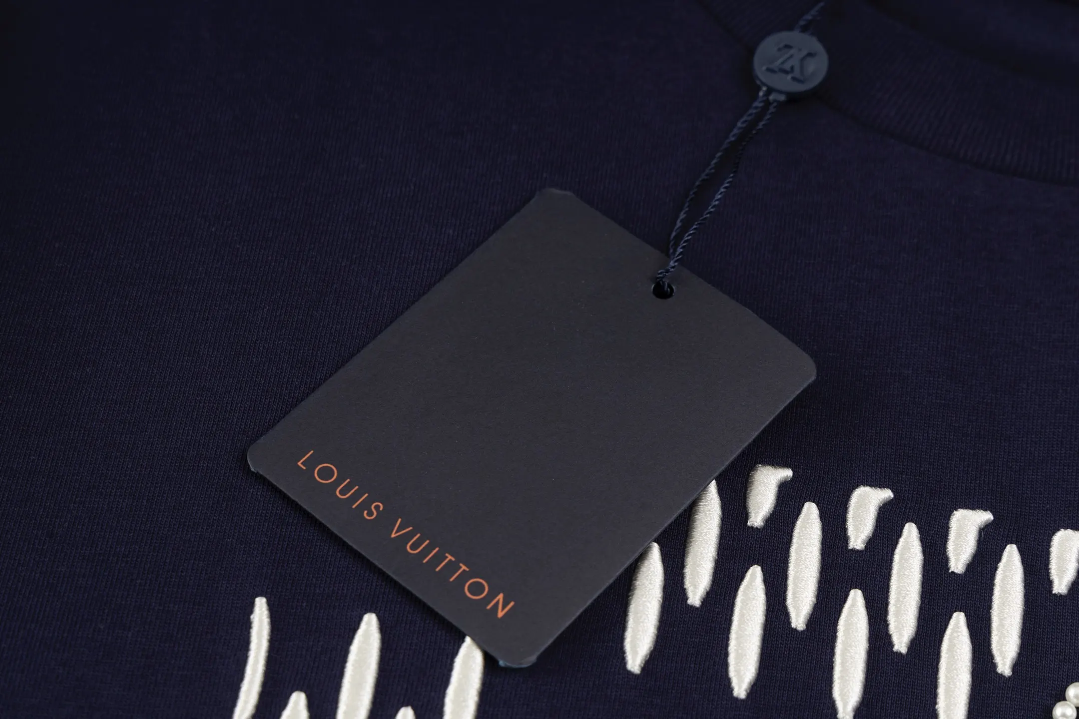 Louis Vuitton 24SS 字母 刺繡 短袖T恤