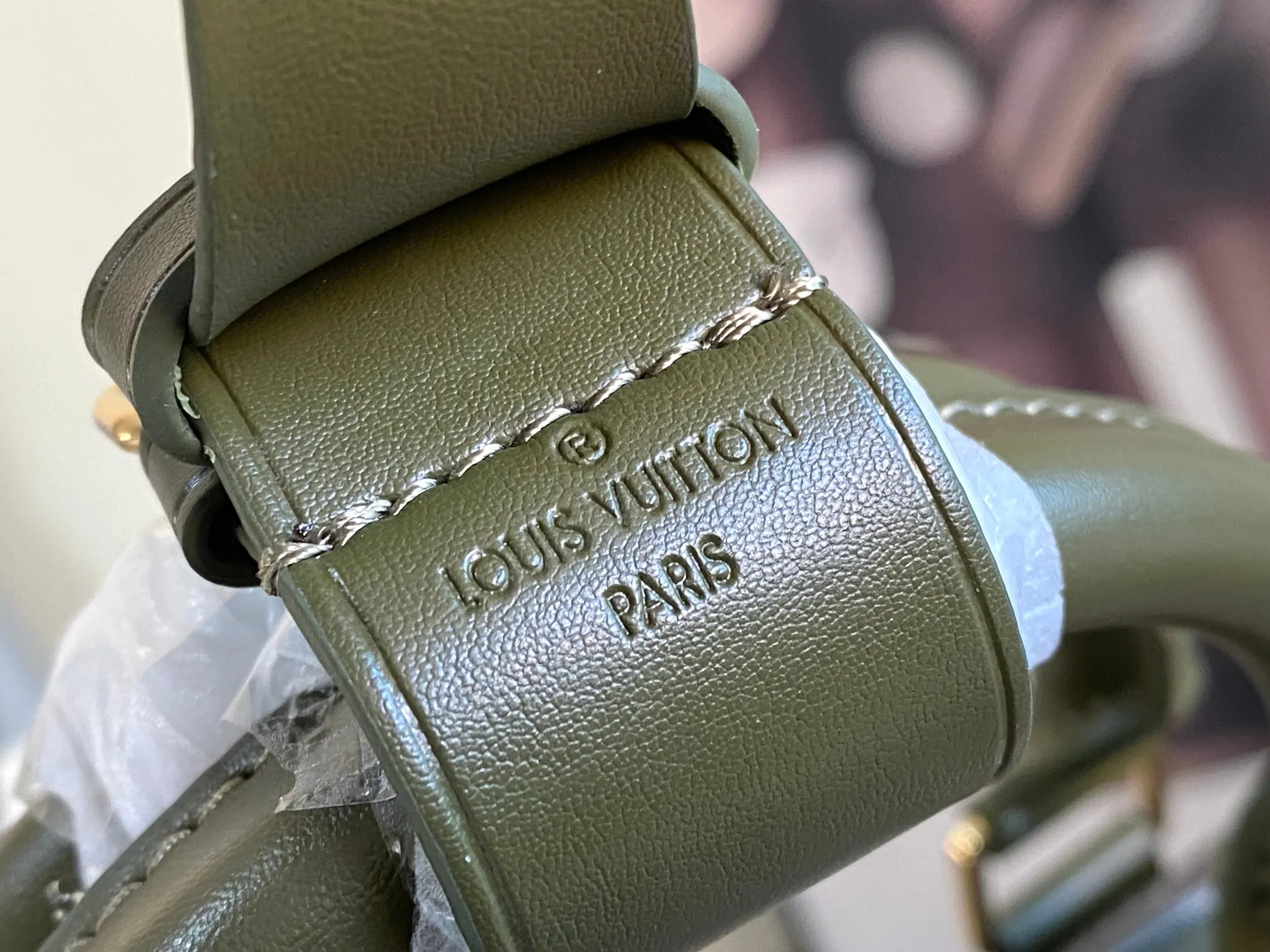Keepall 金色 牛皮 旅行袋 大容量旅行款