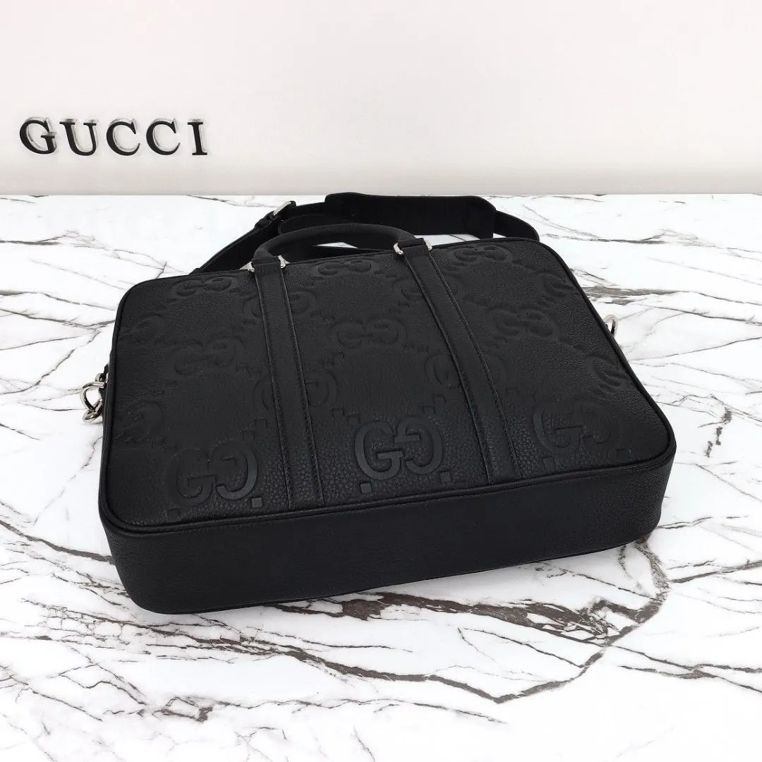 Gucci 款号 克压大G 尺寸 公文包 商务通勤款