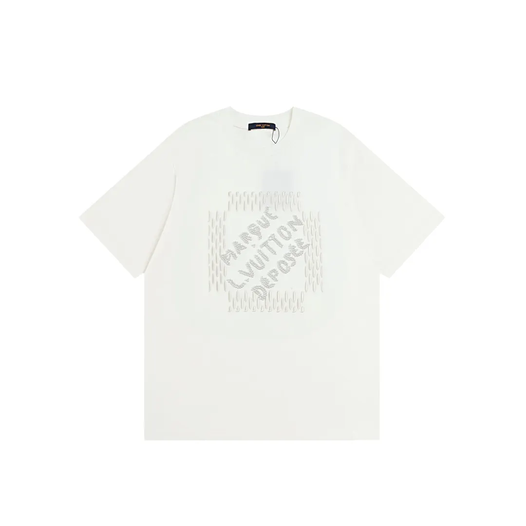 Louis Vuitton 24SS 字母 刺繡 短袖T恤
