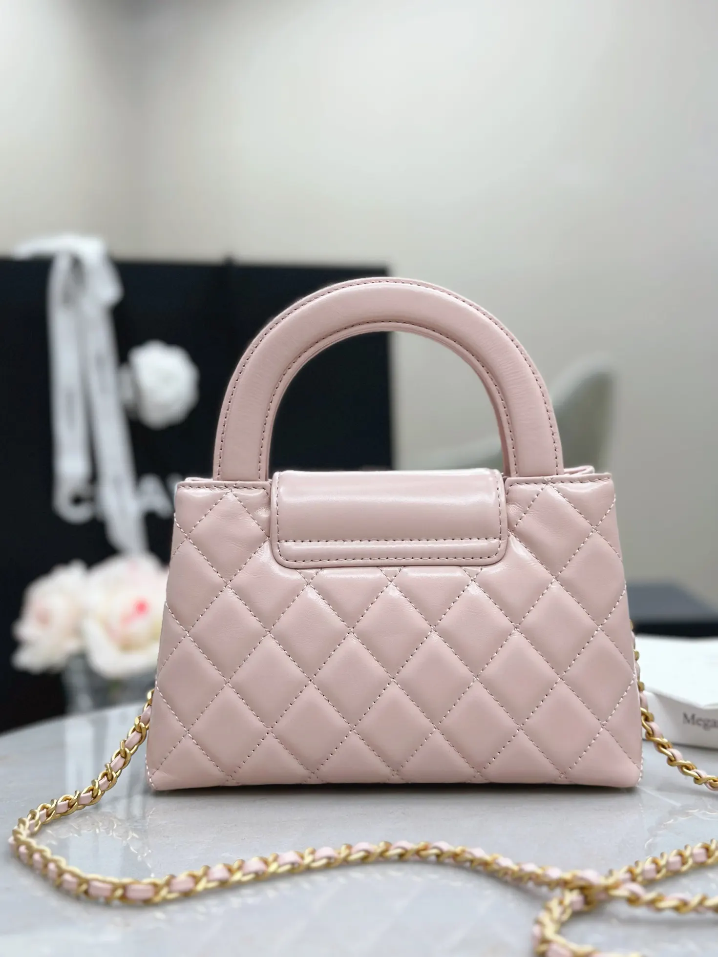 Chanel 油蠟羊皮Kelly手柄包 手提斜挎 手提包(數字3) Chanel 油蠟羊皮Kelly手柄包 手提斜挎 手提包(數字3)