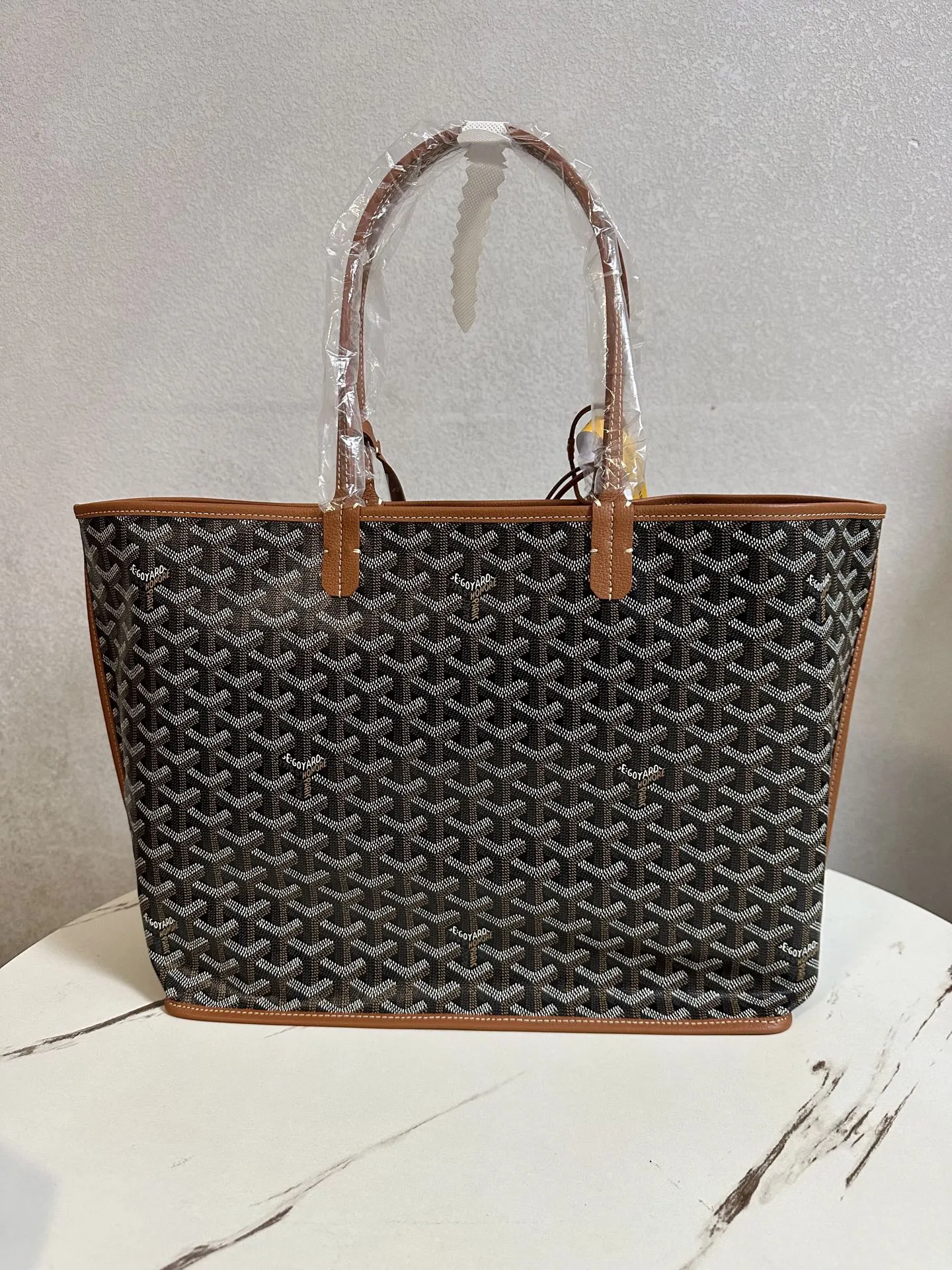 Goyard 棕色 小牛皮 托特包 大容量托特款