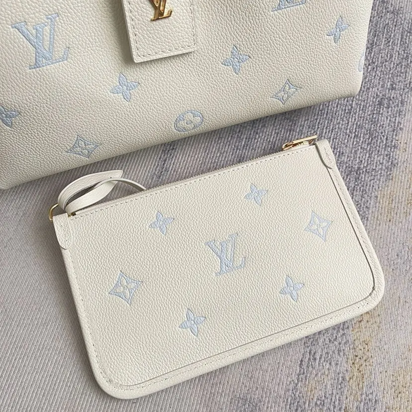 LV CarryAll 白色 藍色 Mo收納包 旅行收納款(數字6) LV CarryAll 白色 藍色 Mo收納包 旅行收納款(數字6)