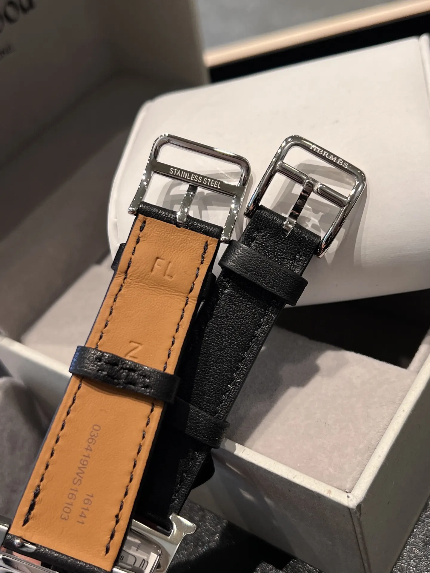 Hermès Leather Quartz Watch