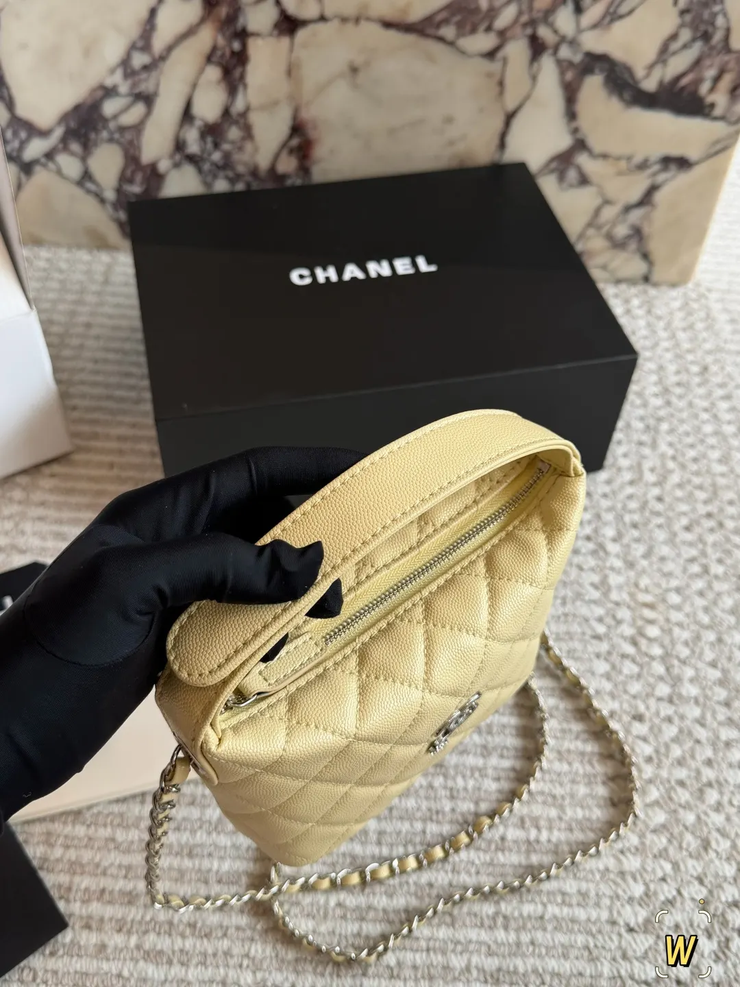 Chanel Hobo Shoulder Bag Vintage Leather
