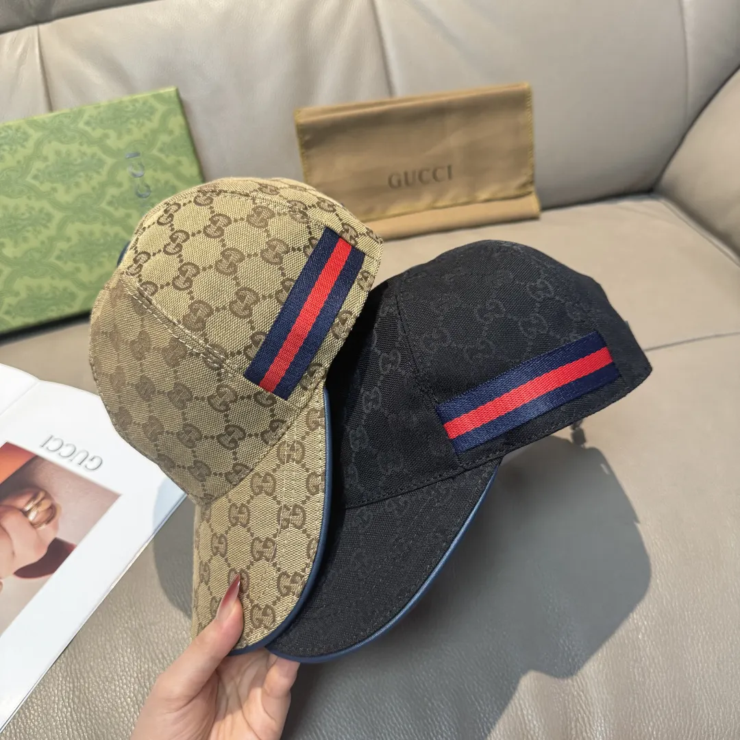Gucci 牛皮 棒球帽 日常休闲款
