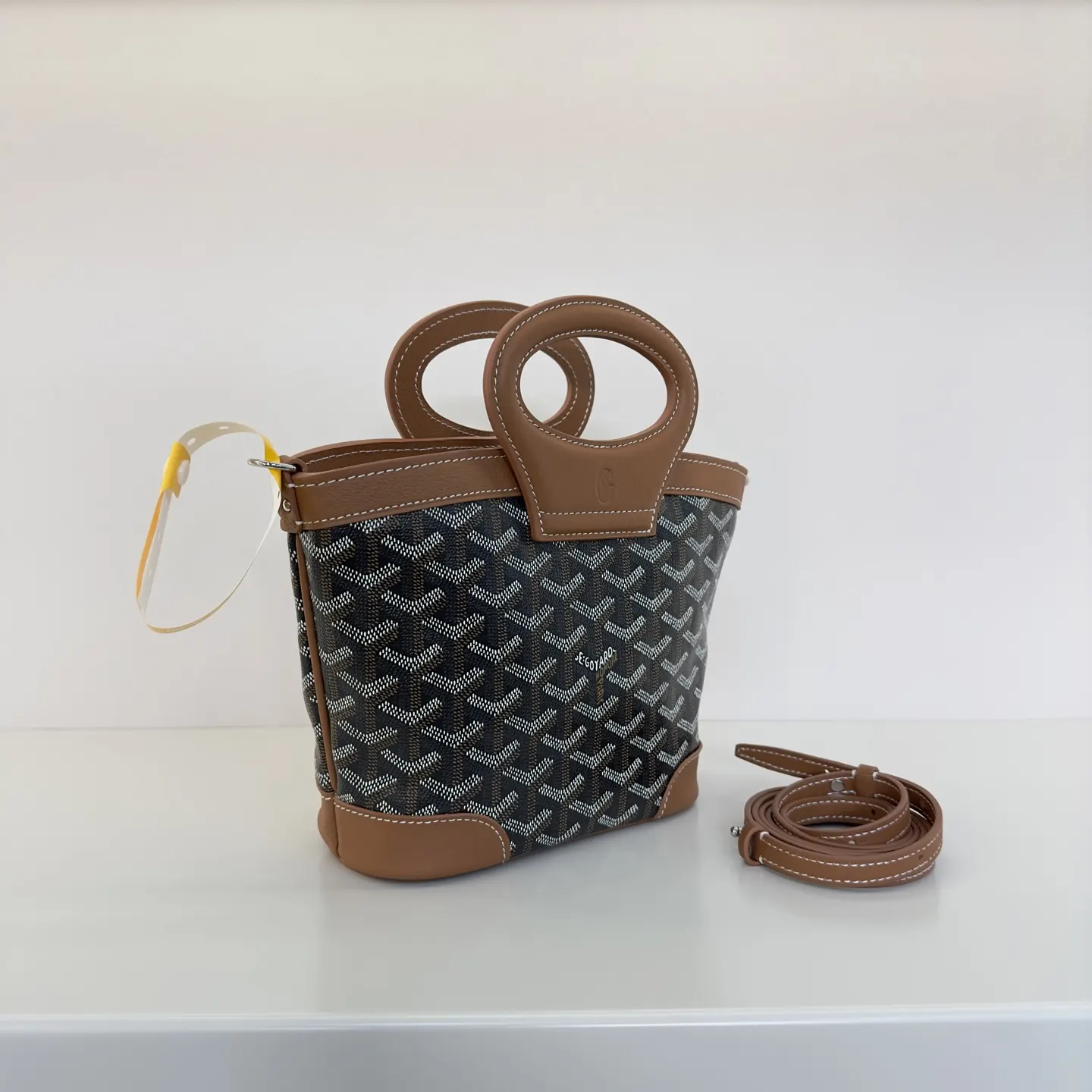 Goyard 菜篮子款式高級感封神 皮質手柄和肩带拼接質感拉满 低 手提包 通勤手提款