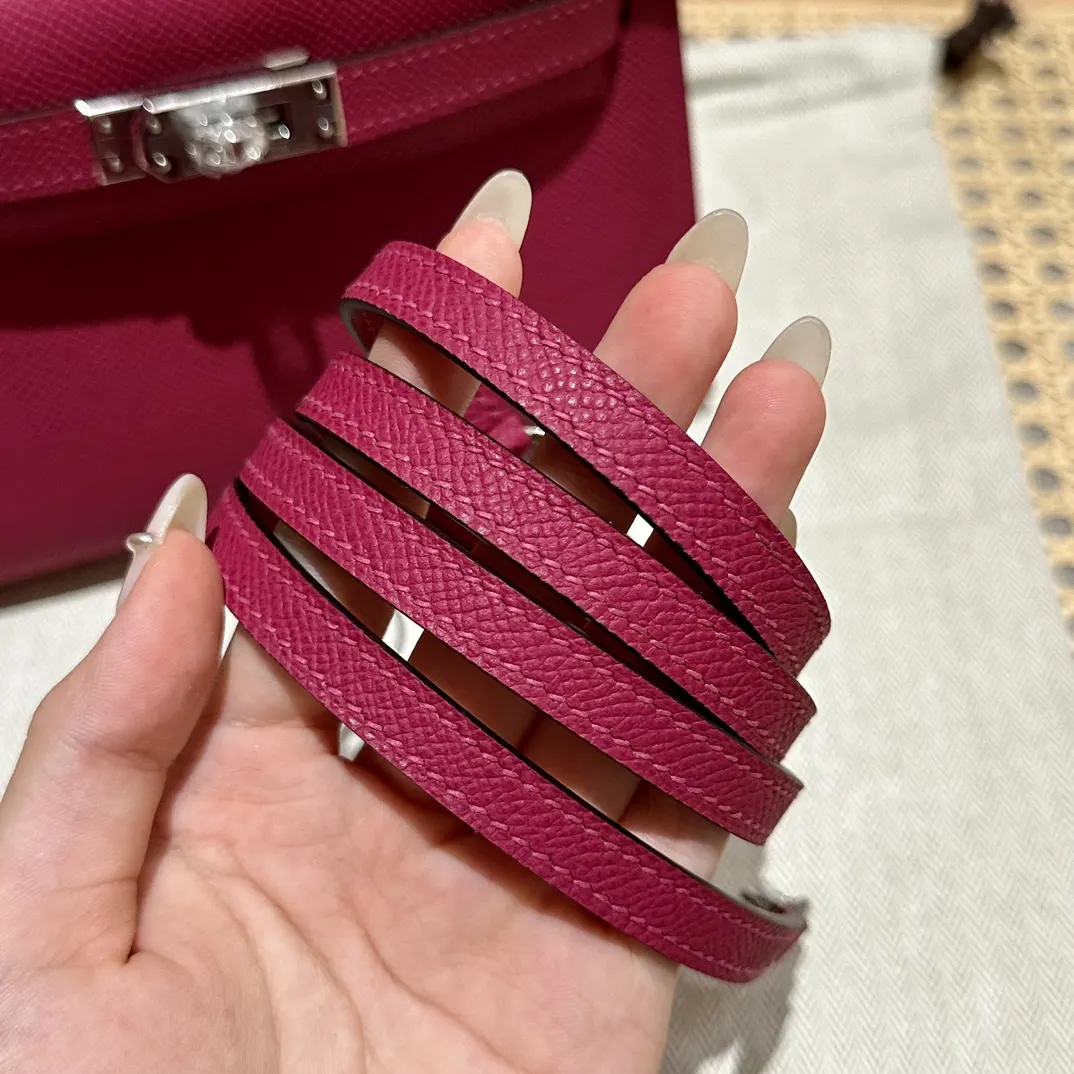 Hermès Kelly Mini Epsom掌纹牛皮 斜挎包 19cm
