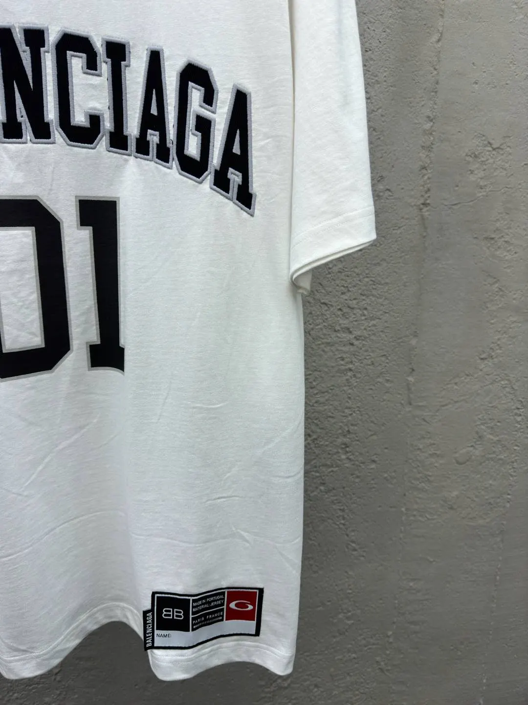 Balenciaga Blue Short Sleeve T-Shirt Street