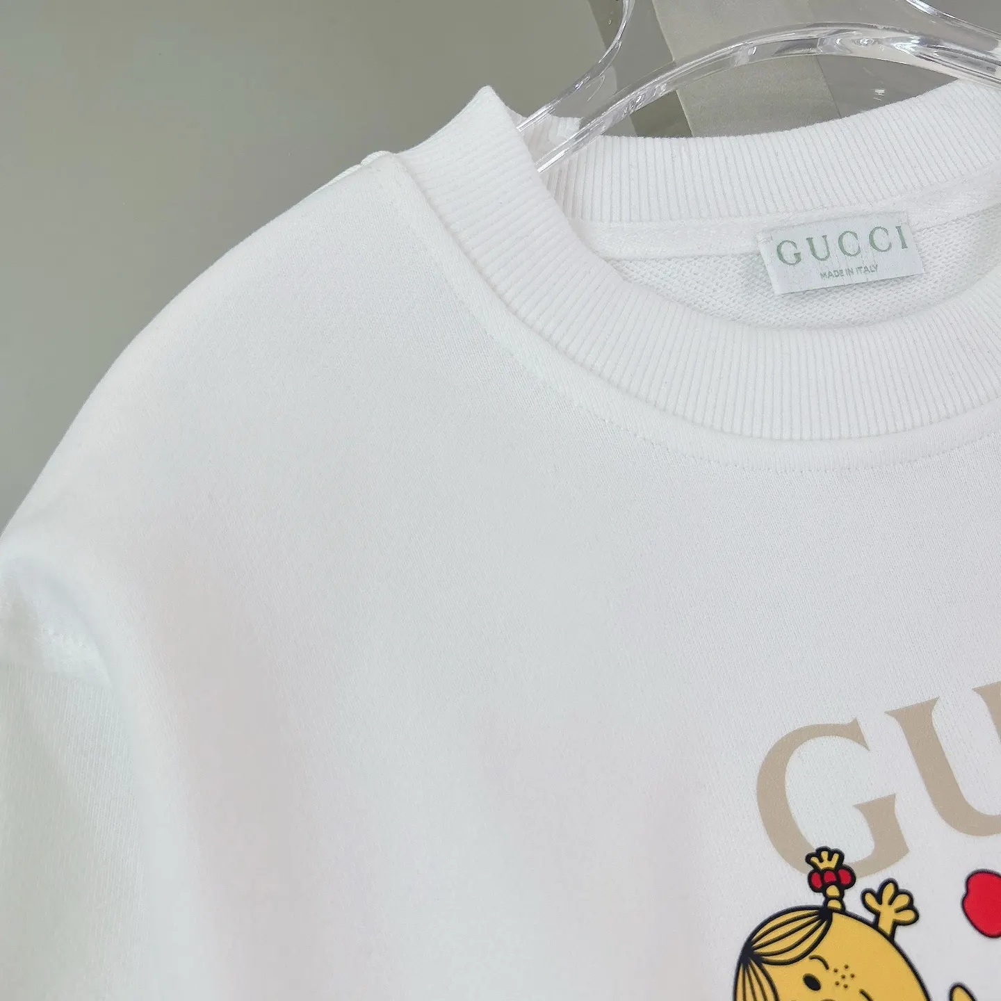 Gucci Logo印花圓領衛衣