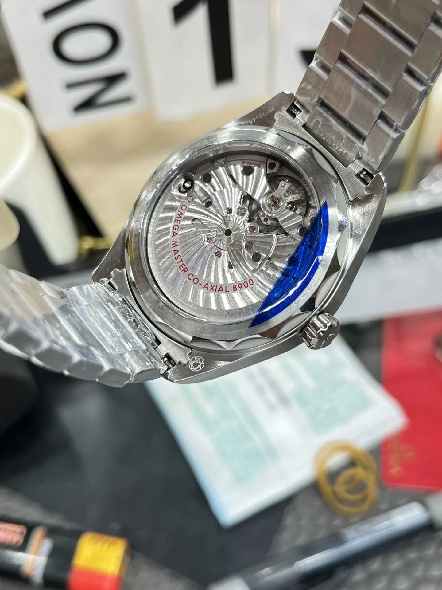 Omega 专供大厂出品 VS欧米茄海马 系列 柚木蓝面 手表 经典腕表款