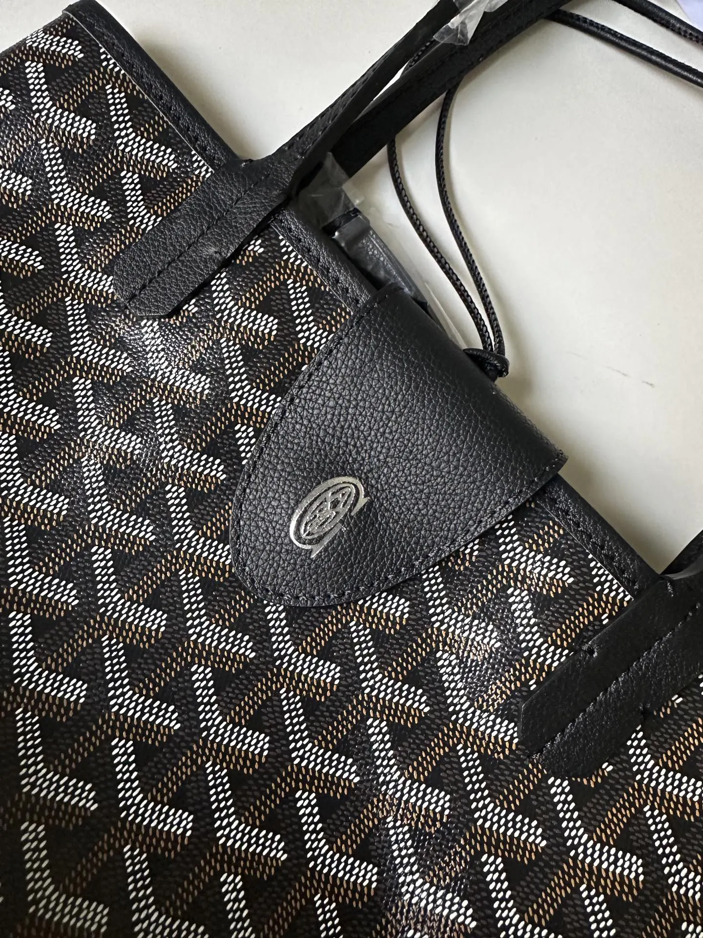 Goyard 黑色 小牛皮 托特包 大容量托特款