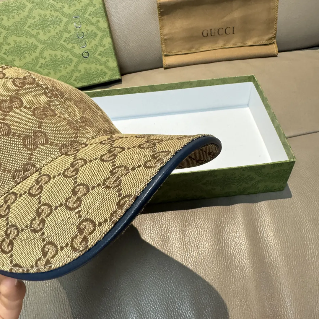 Gucci 牛皮 棒球帽 日常休闲款