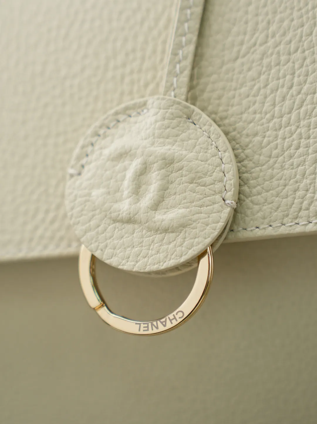 CHANEL 白色 米白 牛皮 托特包 大容量托特款