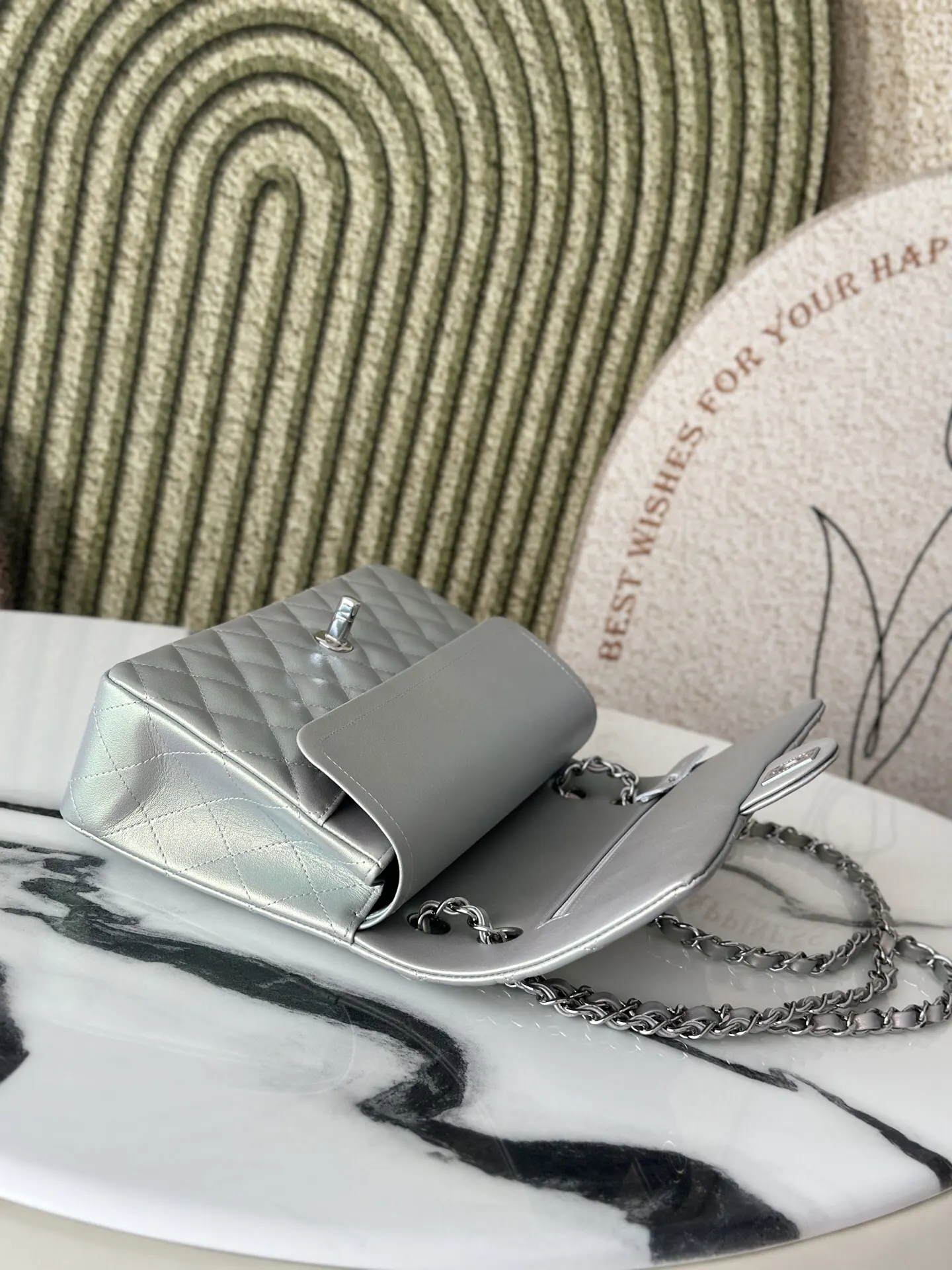 Silver Chain Bag