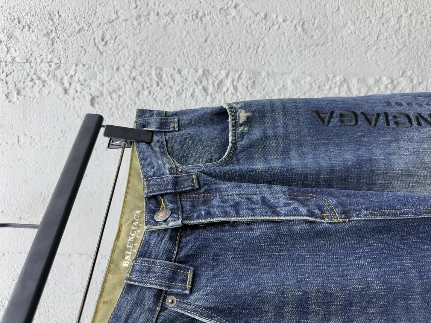 Balenciaga Denim Pants Blue