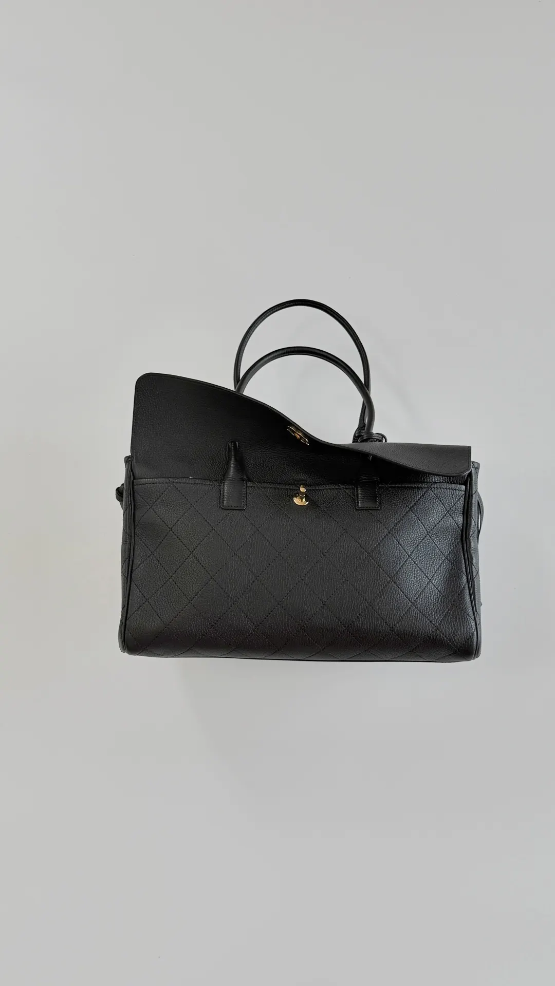 Black Hobo Shoulder Bag Vintage