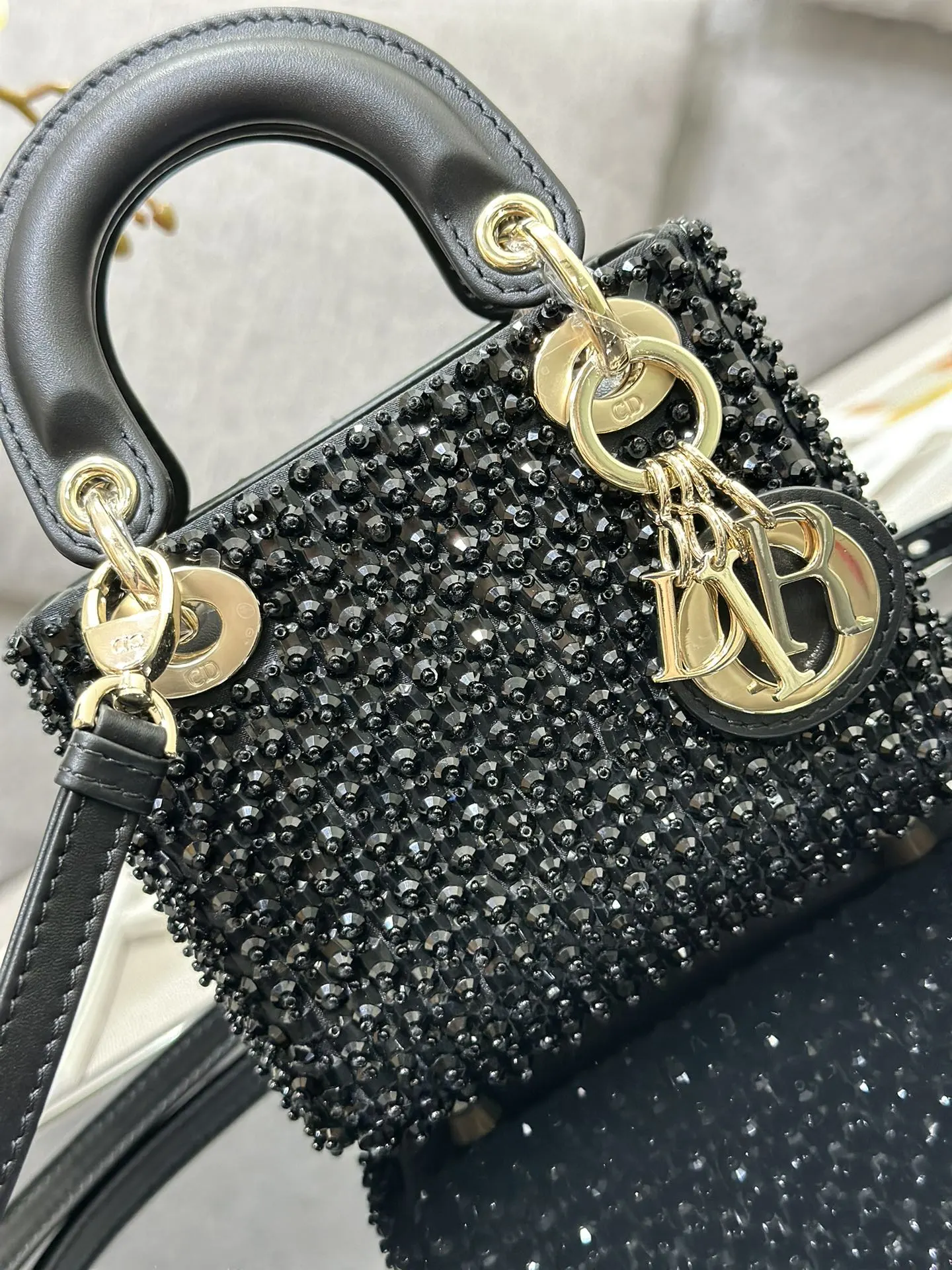 Dior Lady 金色 皮革 鏈條包 精致鏈條款