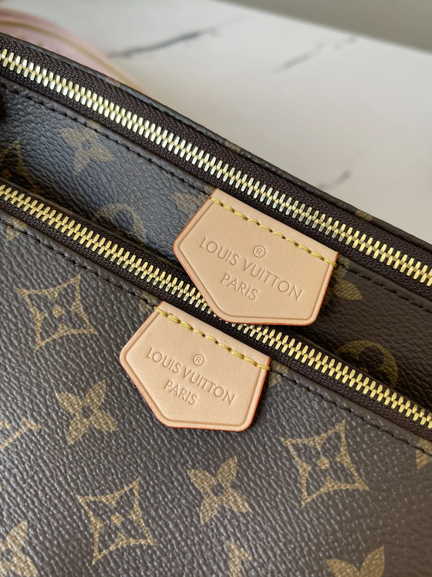 LV 粉色 綠色 帆布 鏈條包 精致鏈條款