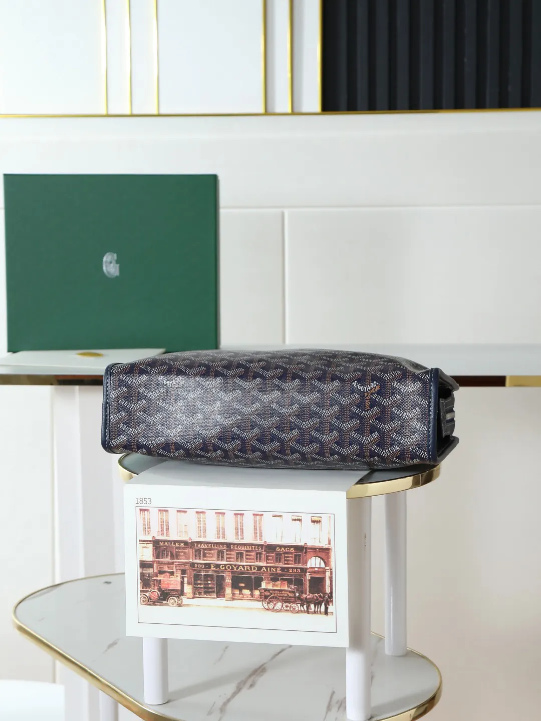 Goyard 黄色 牛皮 手拿包 精致手拿款