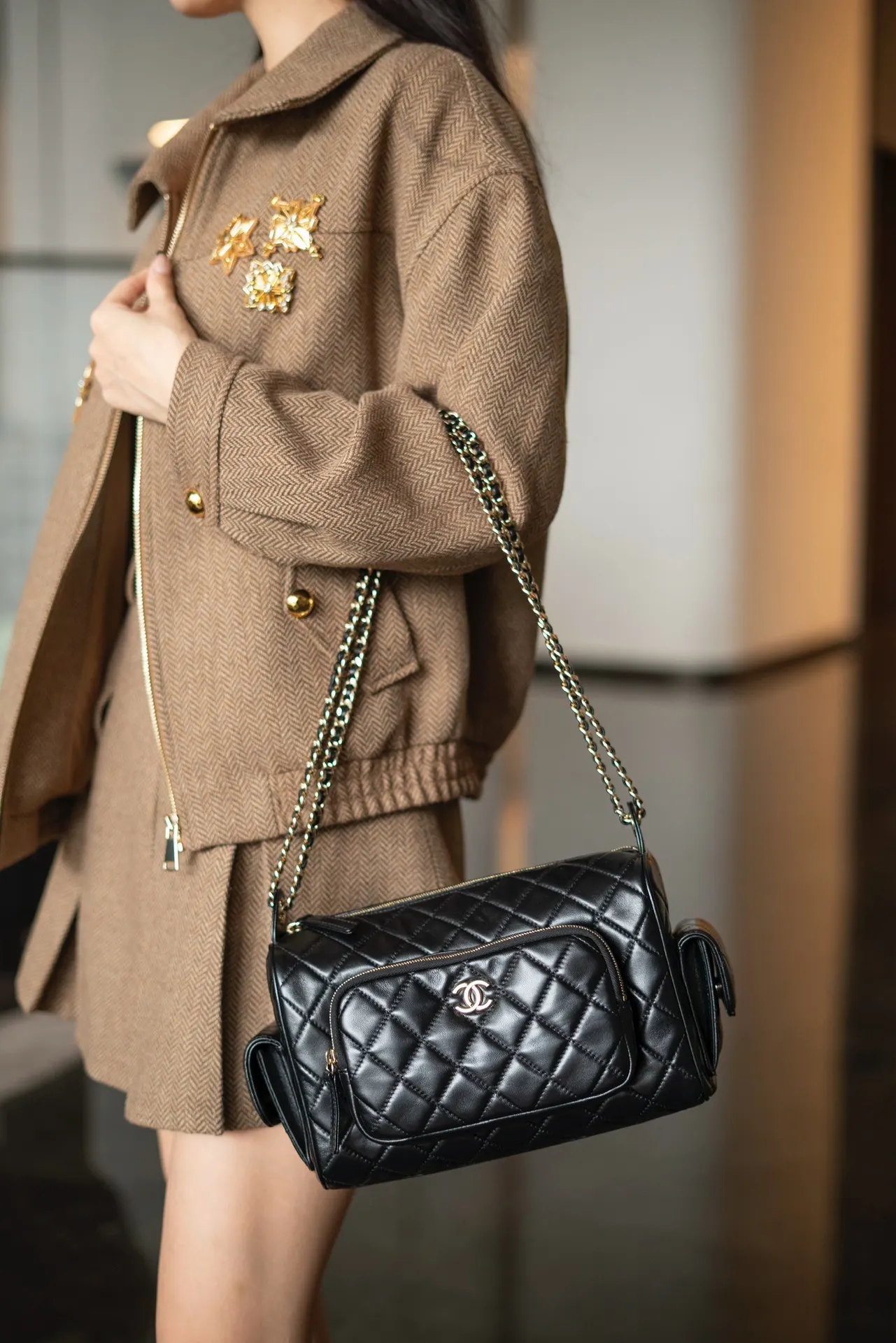 Gold Chain Bag