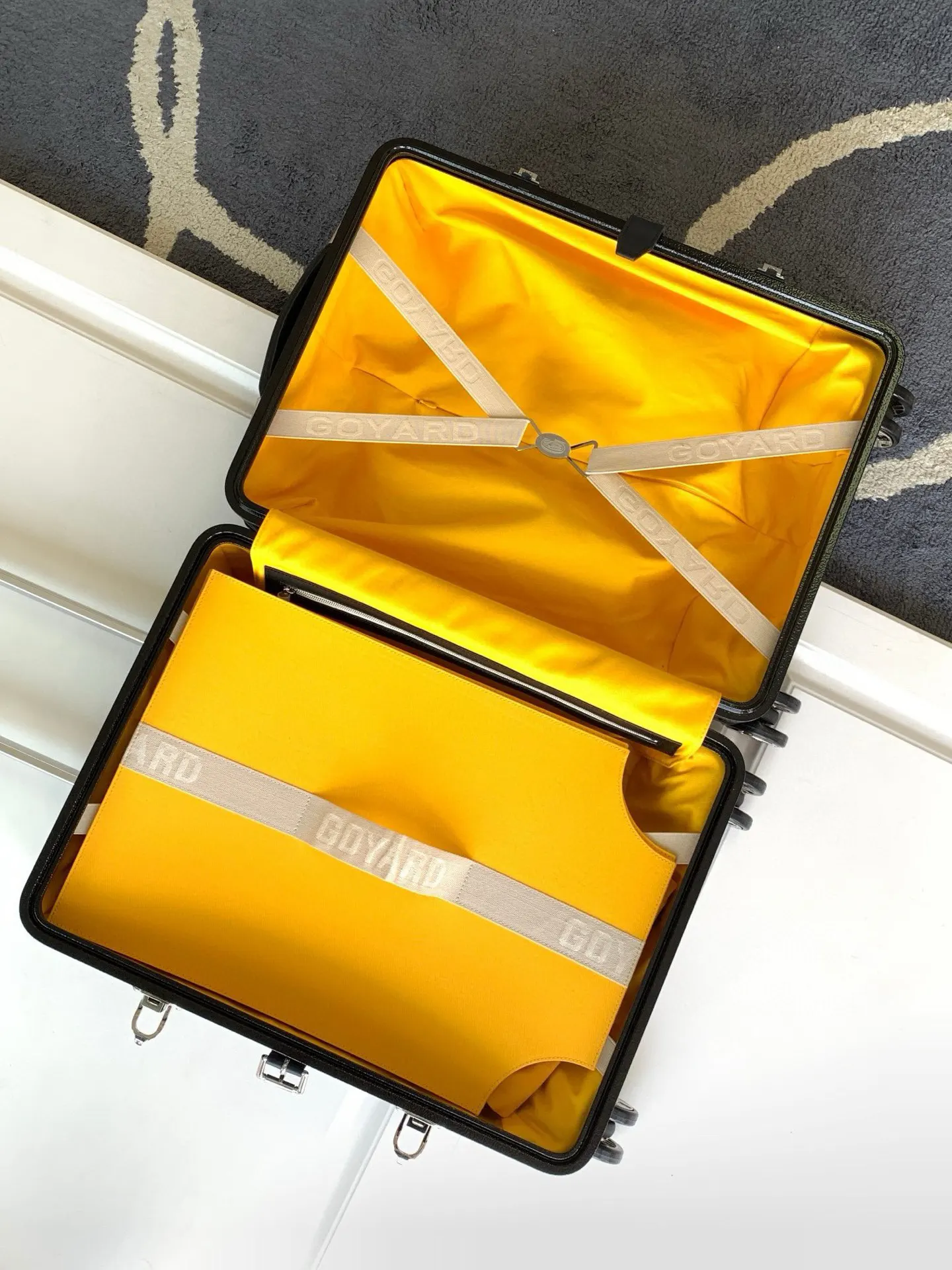 Goyard 戈雅 旅行箱 拉杆箱 行李箱 登机箱 旅行拉杆款 輕便出行款(數字7) Goyard 戈雅 旅行箱 拉杆箱 行李箱 登机箱 旅行拉杆款 輕便出行款(數字7)