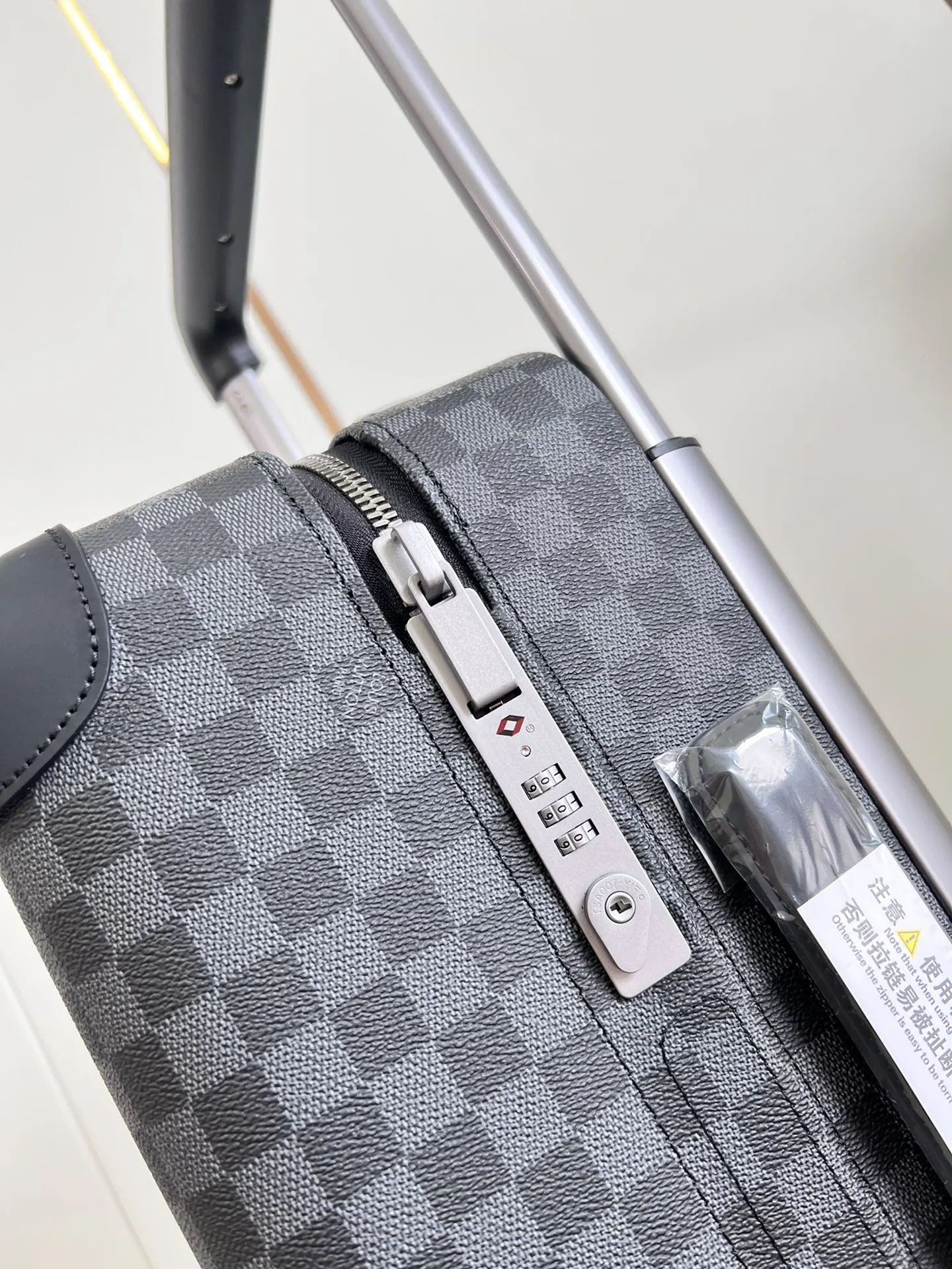 Louis Vuitton Black Suitcase Travel Lightweight Canvas Image 3 Louis Vuitton Black Suitcase Travel Lightweight Canvas Image 3