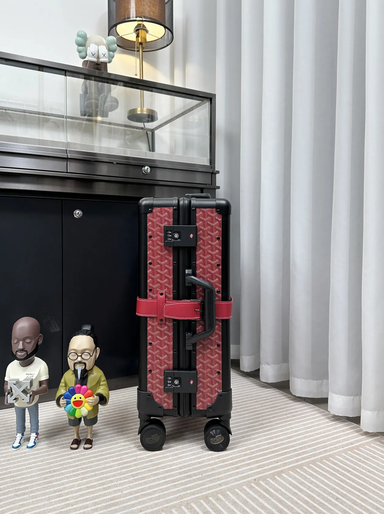 Goyard 戈雅 行李箱 拉杆箱 時尚新宠 復古形的 旅行拉杆款 輕便出行款