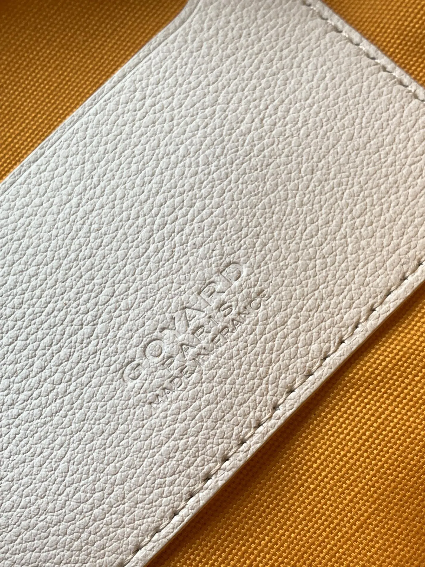 Goyard White Clutch Bag