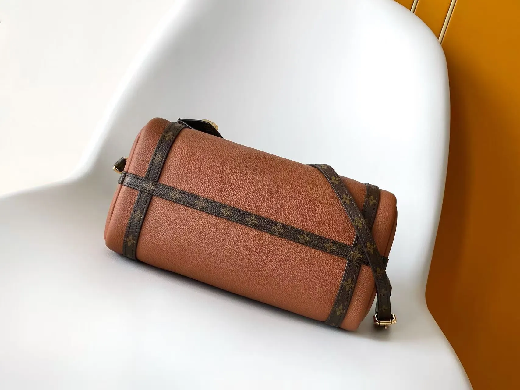 LV Keepall 黑色 米白 牛皮 旅行袋 大容量旅行款