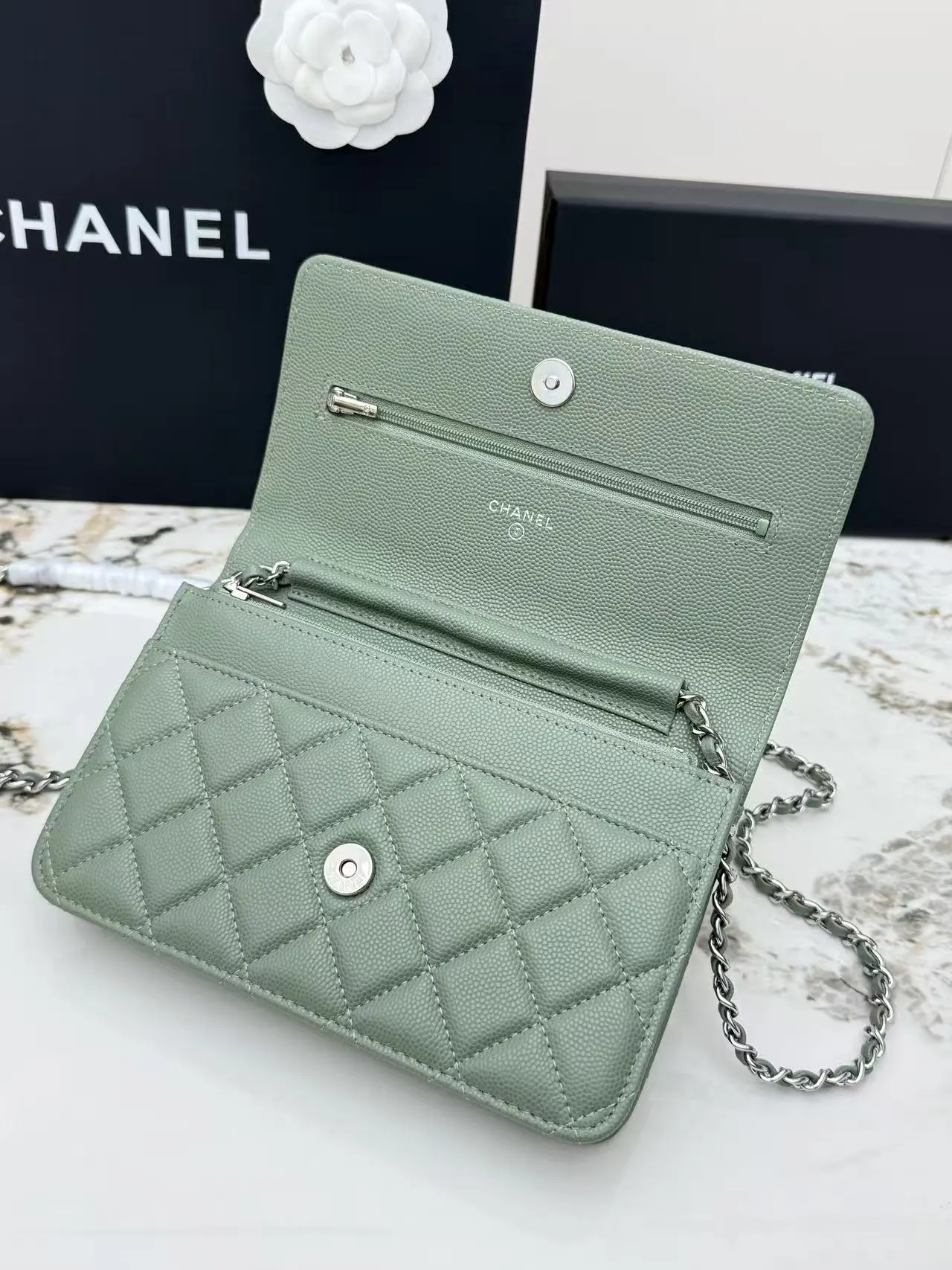 Chanel Chain Bag Leather