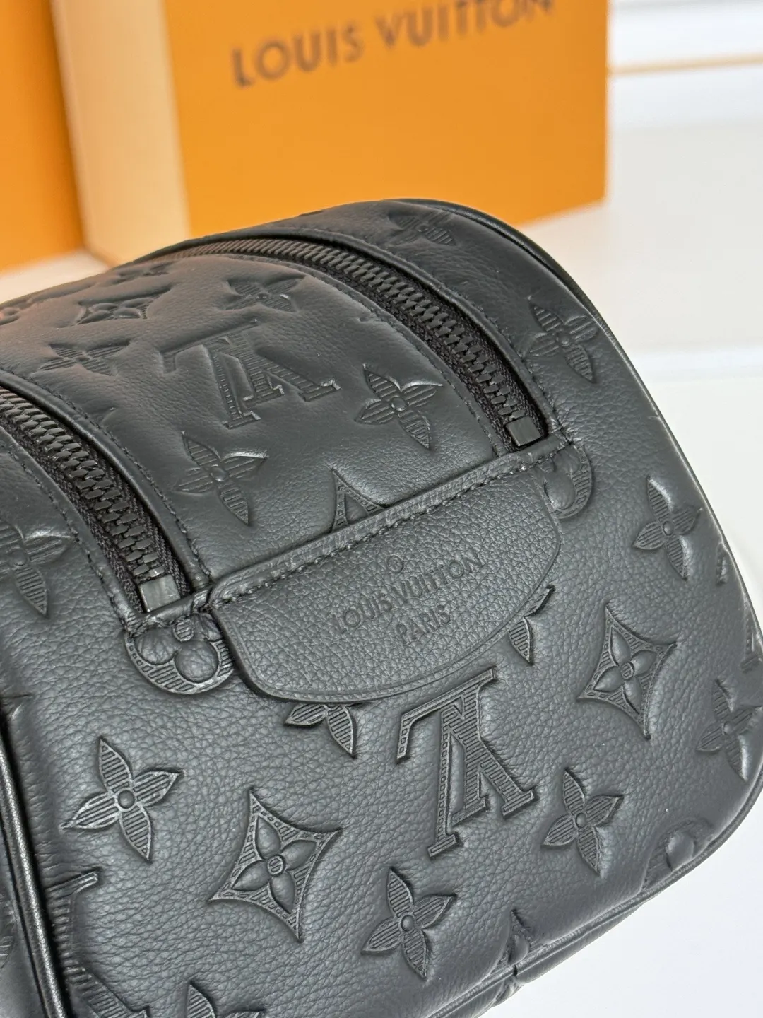 Monogram Organizer Pouch Travel Canvas