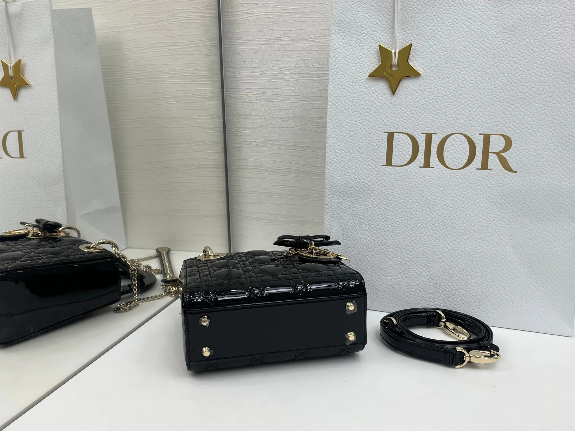 Dior Lady Dior Lady 手提包 黑色