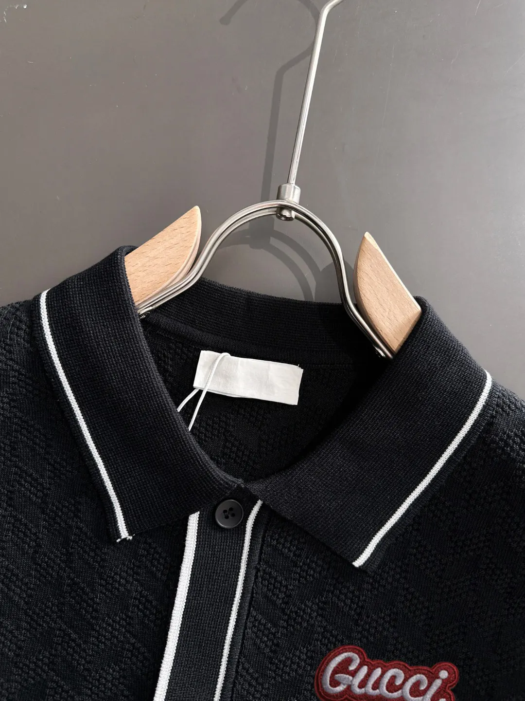 Gucci 刺繡 純棉 Polo衫
