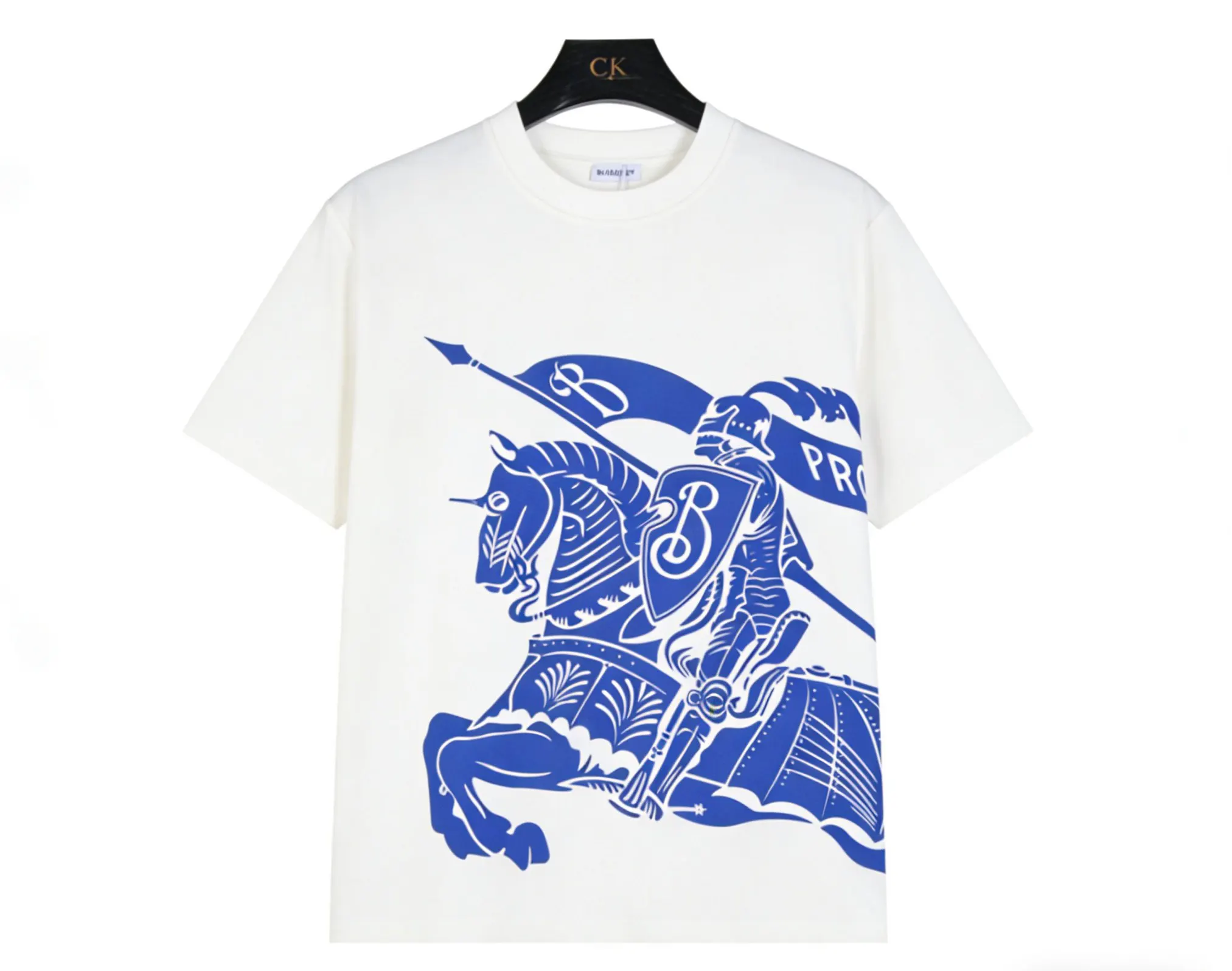 Burberry Print Short Sleeve T-Shirt Casual Versatile Image 2 Burberry Print Short Sleeve T-Shirt Casual Versatile Image 2