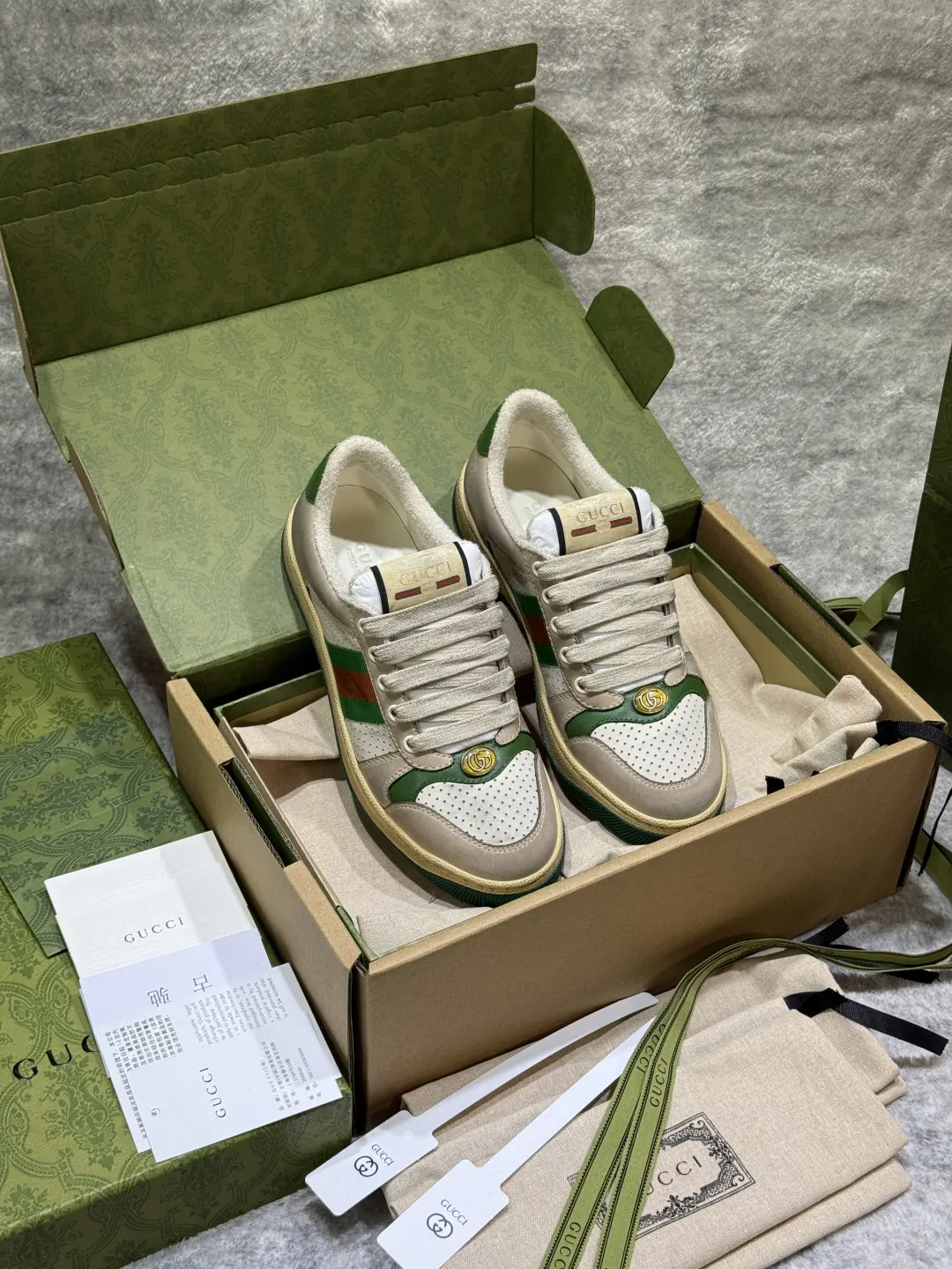 Gucci Logo休闲运动鞋