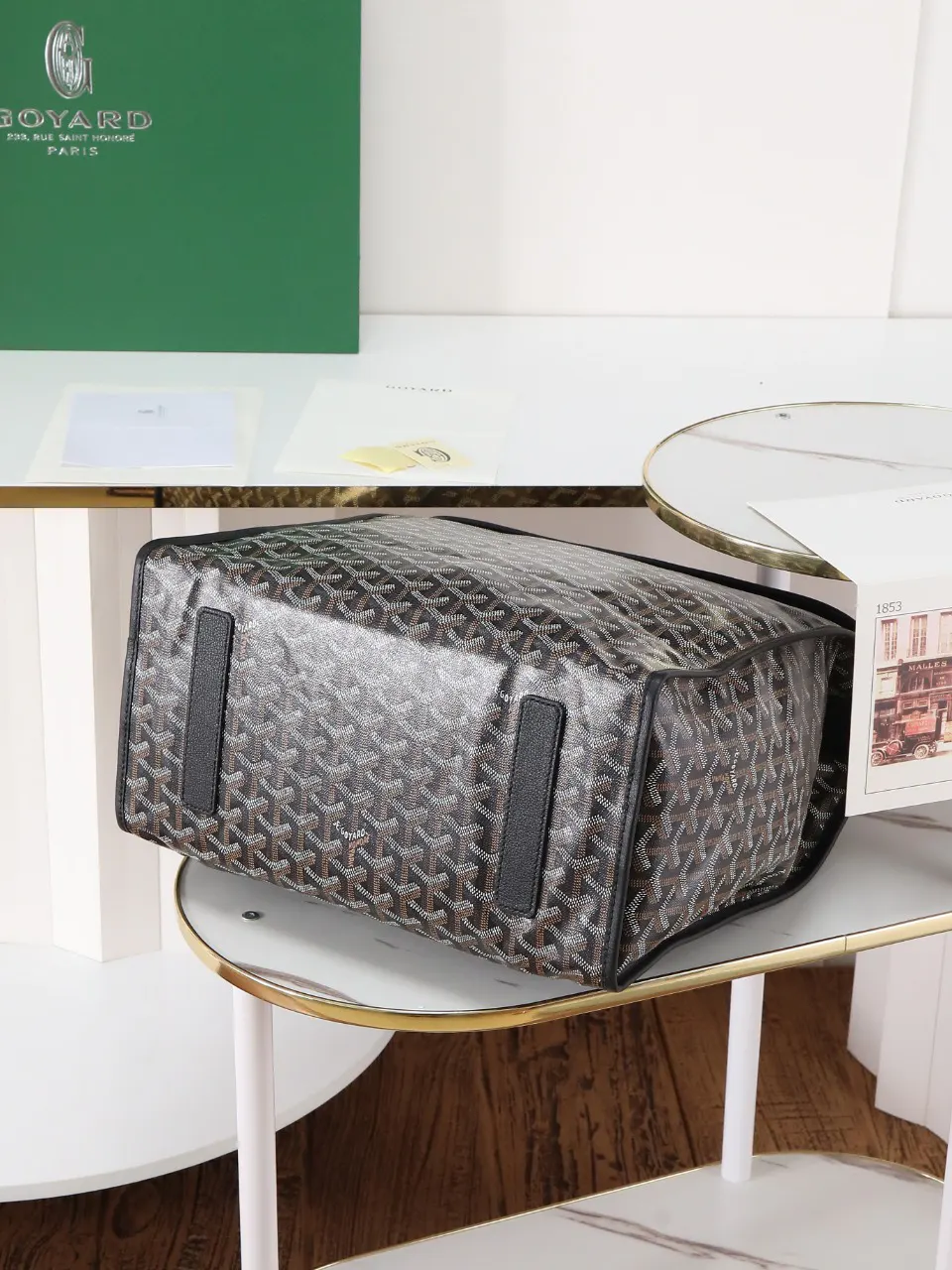 Goyard Black Backpack