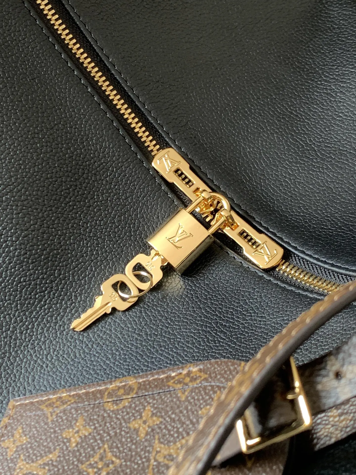 Black Fashion Item Travel Leather