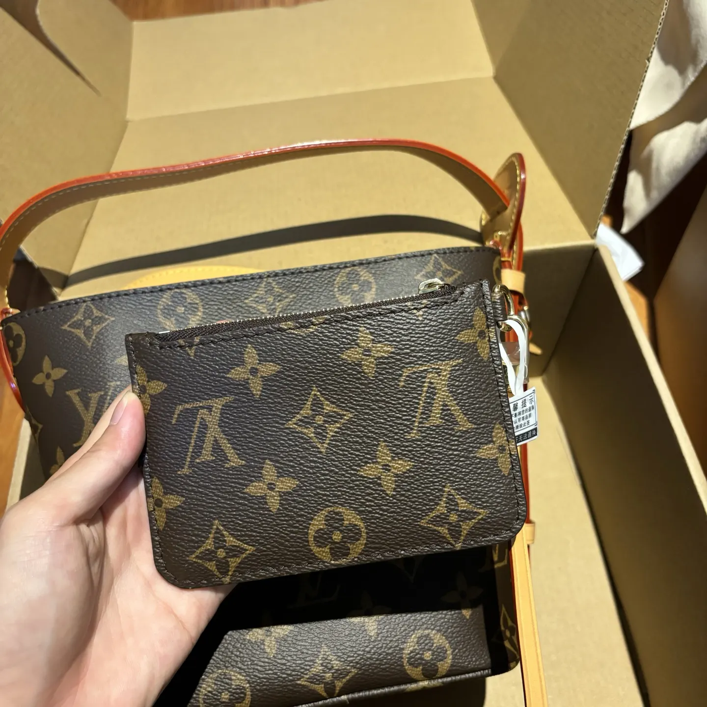 Monogram Bucket Bag Casual